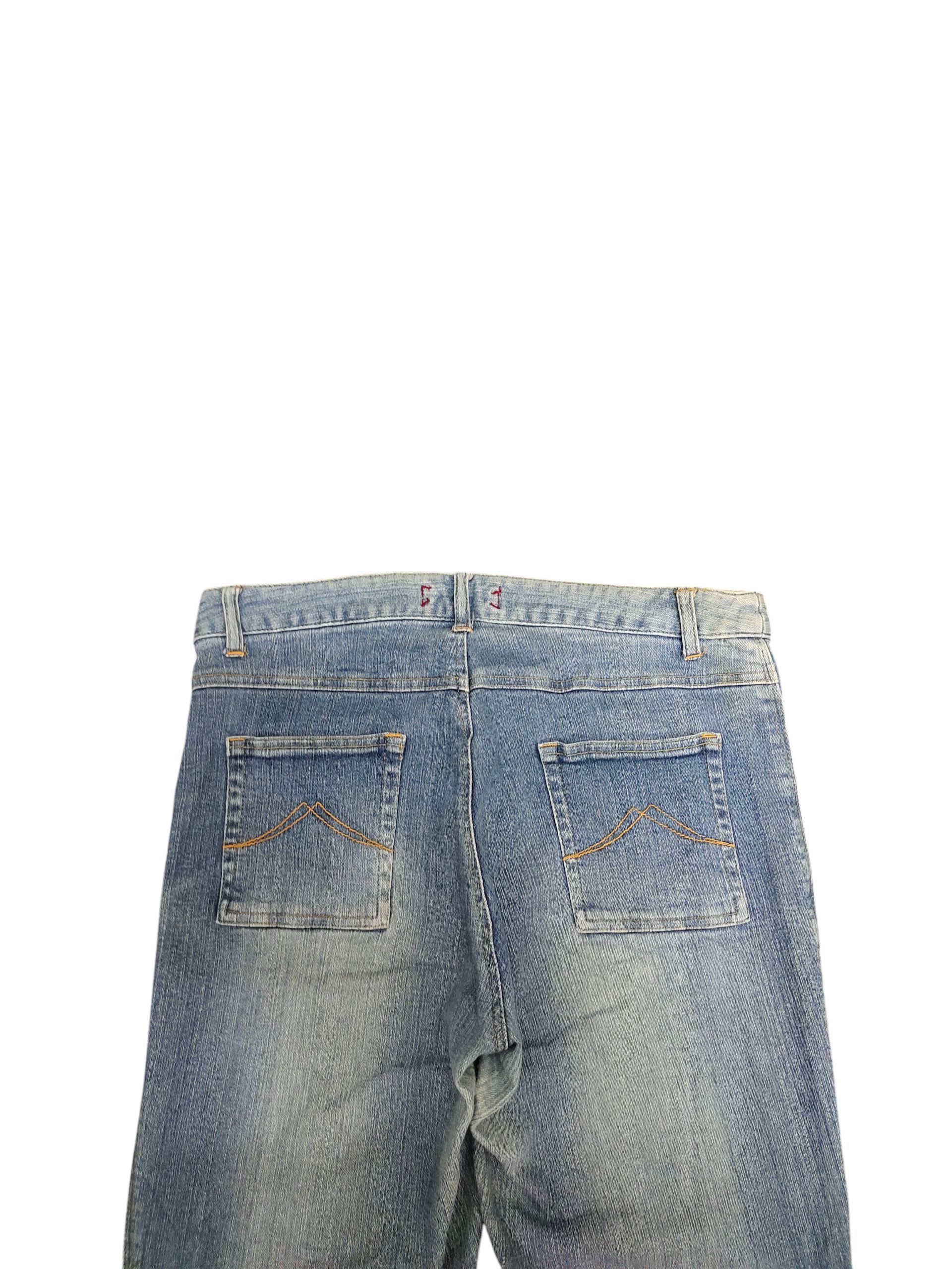 If Six Was Nine Flare Jeans Forty Second Japan Distress Denim Bootcut Size US 30 / EU 46 - 4 Thumbnail