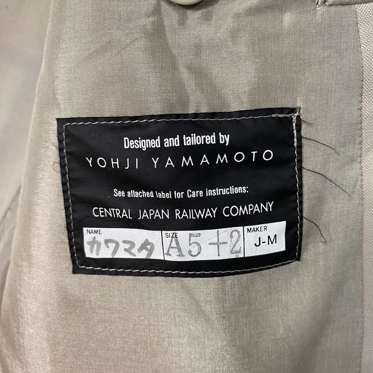 Yohji Yamamoto 📌Vintage Coats Jacket Yohji Yamamoto Central Japan Railway Size US M / EU 48-50 / 2 - 22 Thumbnail