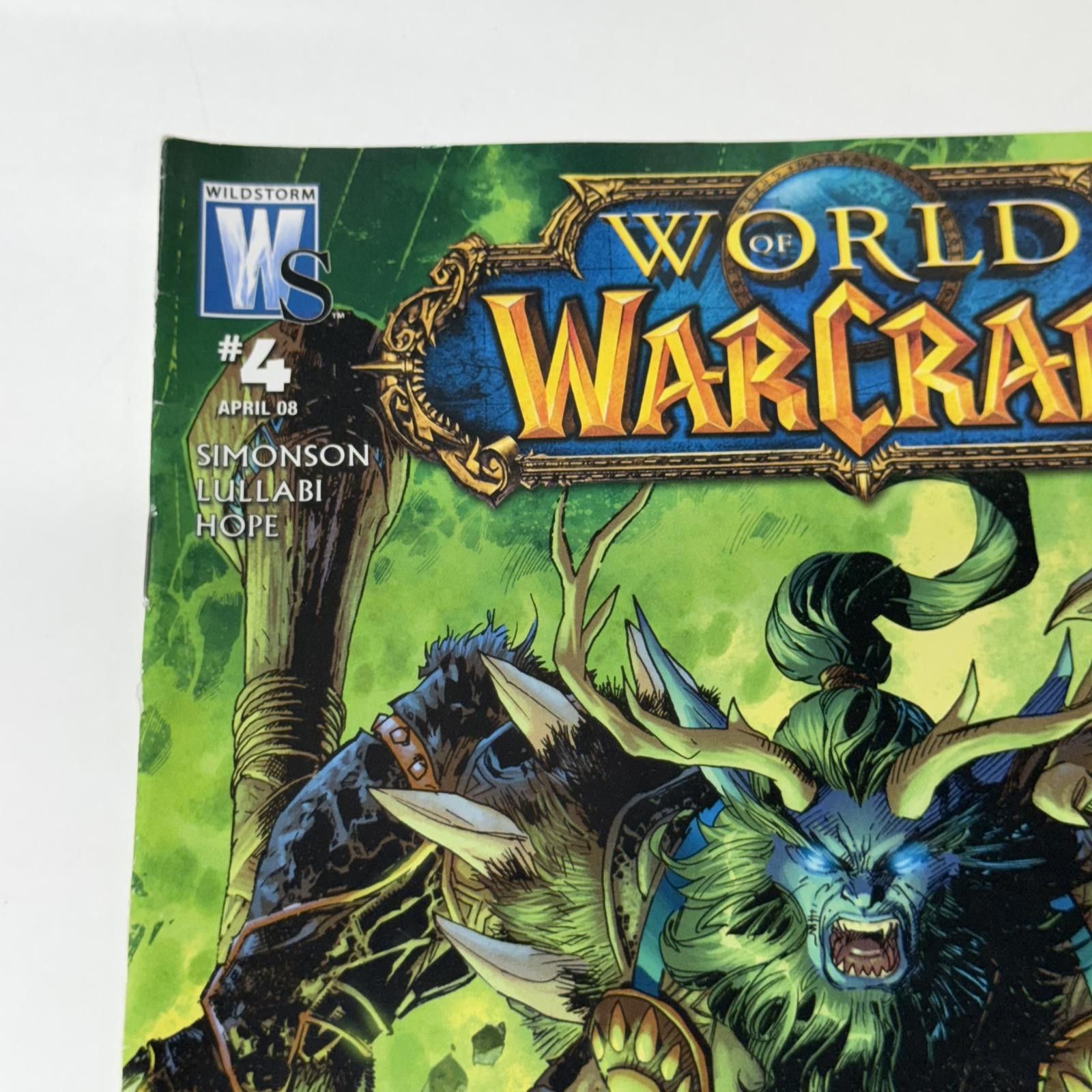Designer Wildstorm World of Warcraft #1 APR 2008 WoW Comic Book Size ONE SIZE - 4 Thumbnail