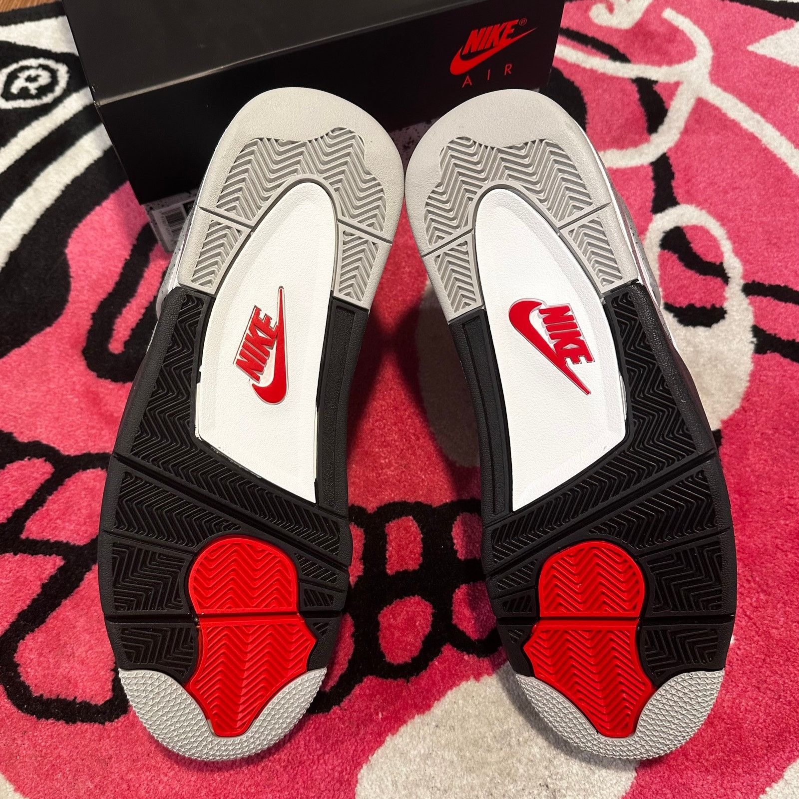 Jordan Brand Jordan 4 Retro White Cement (2025) – Size 12 – Brand New Size US 12 / EU 45 - 4 Thumbnail