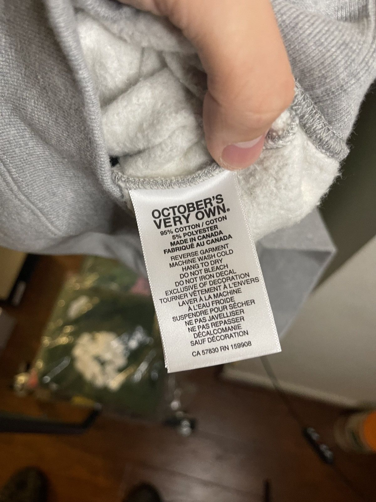 October's Very Own Octobers Very Own Hoodie Size M BRAND NEW Size US M / EU 48-50 / 2 - 6 Thumbnail