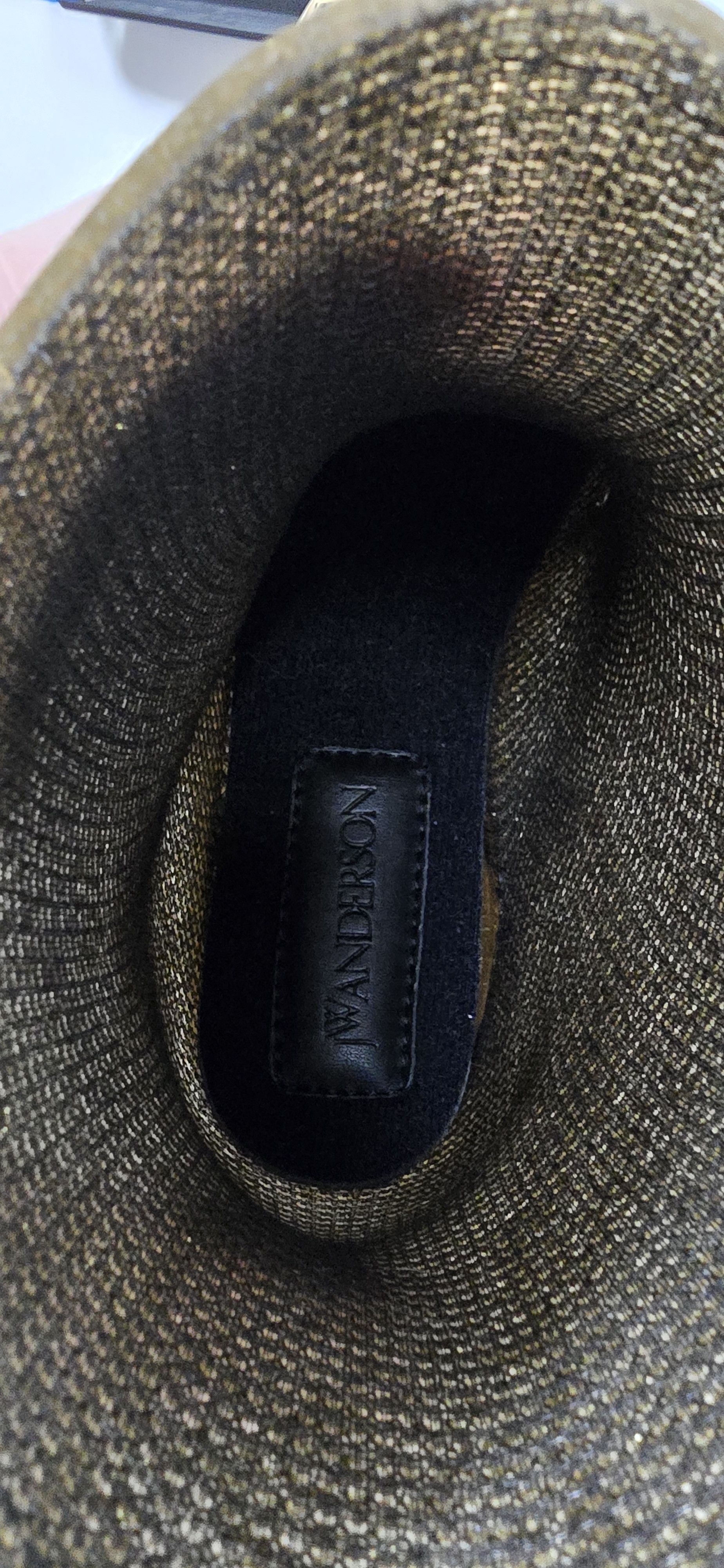 JW Anderson Gold Glitter Chain Rubber Rain Boots Wellies $400 Size US 7 / IT 37 - 3 Thumbnail
