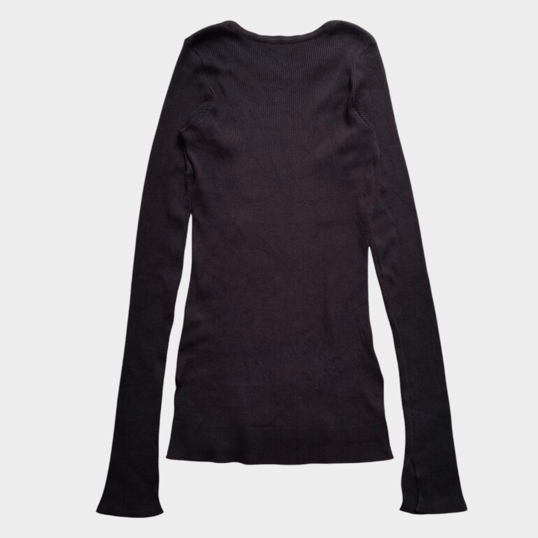Auralee × If Six Was Nine × Le Grande Bleu (L.G.B.) Auralee longsleeve ribbed tshirt Size US S / EU 44-46 / 1 - 2 Thumbnail