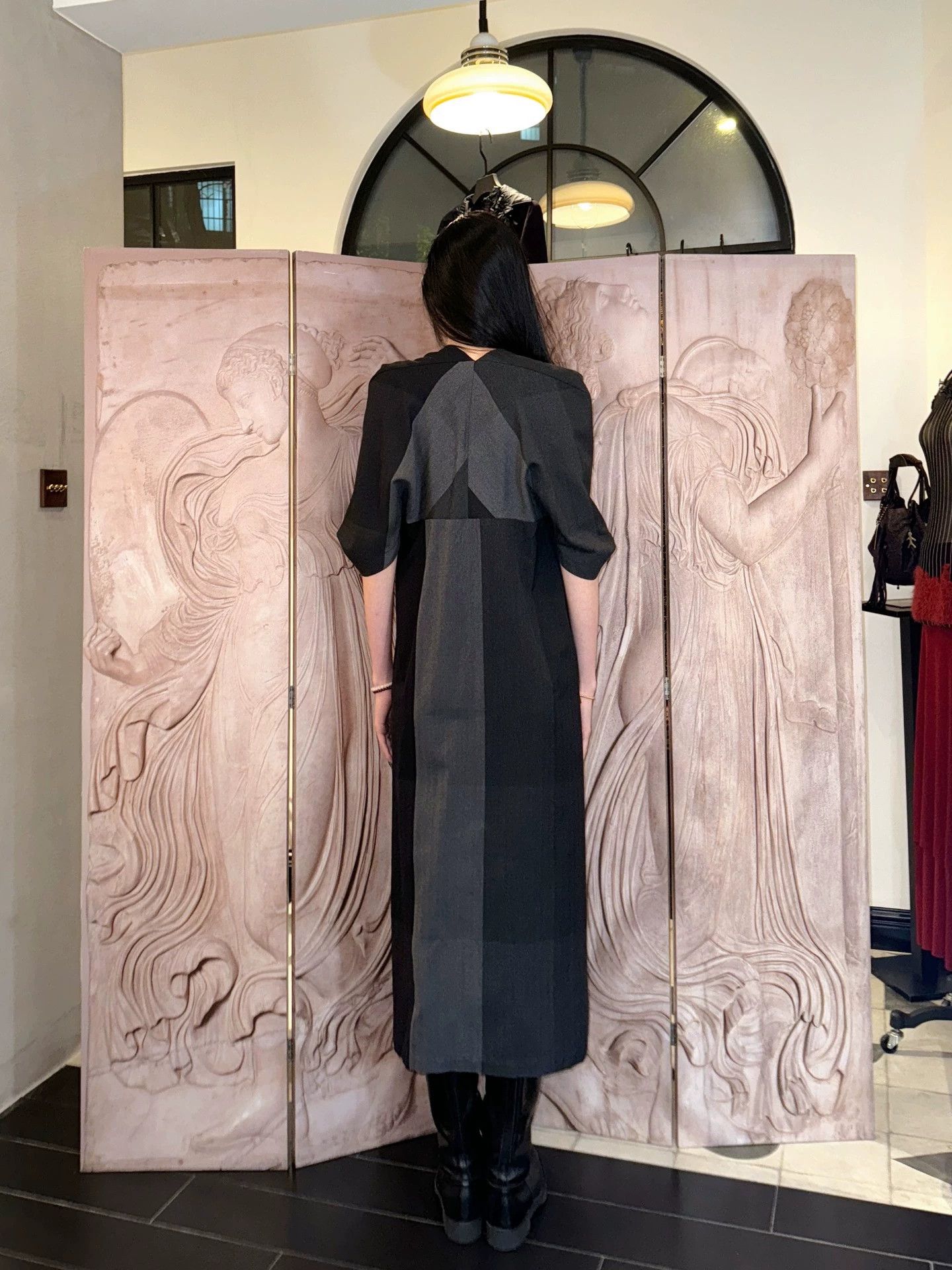 Comme des Garcons CDG tricot 1996 Wool Layered Dress Vintage S Size S / US 4 / IT 40 - 7 Thumbnail