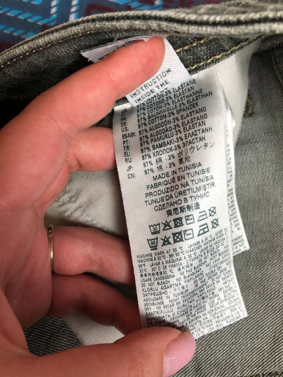 Diesel × Vintage Vintage Y2K Diesel THOMMRE-SP denim faded stretwear style Size US 32 / EU 48 - 4 Thumbnail