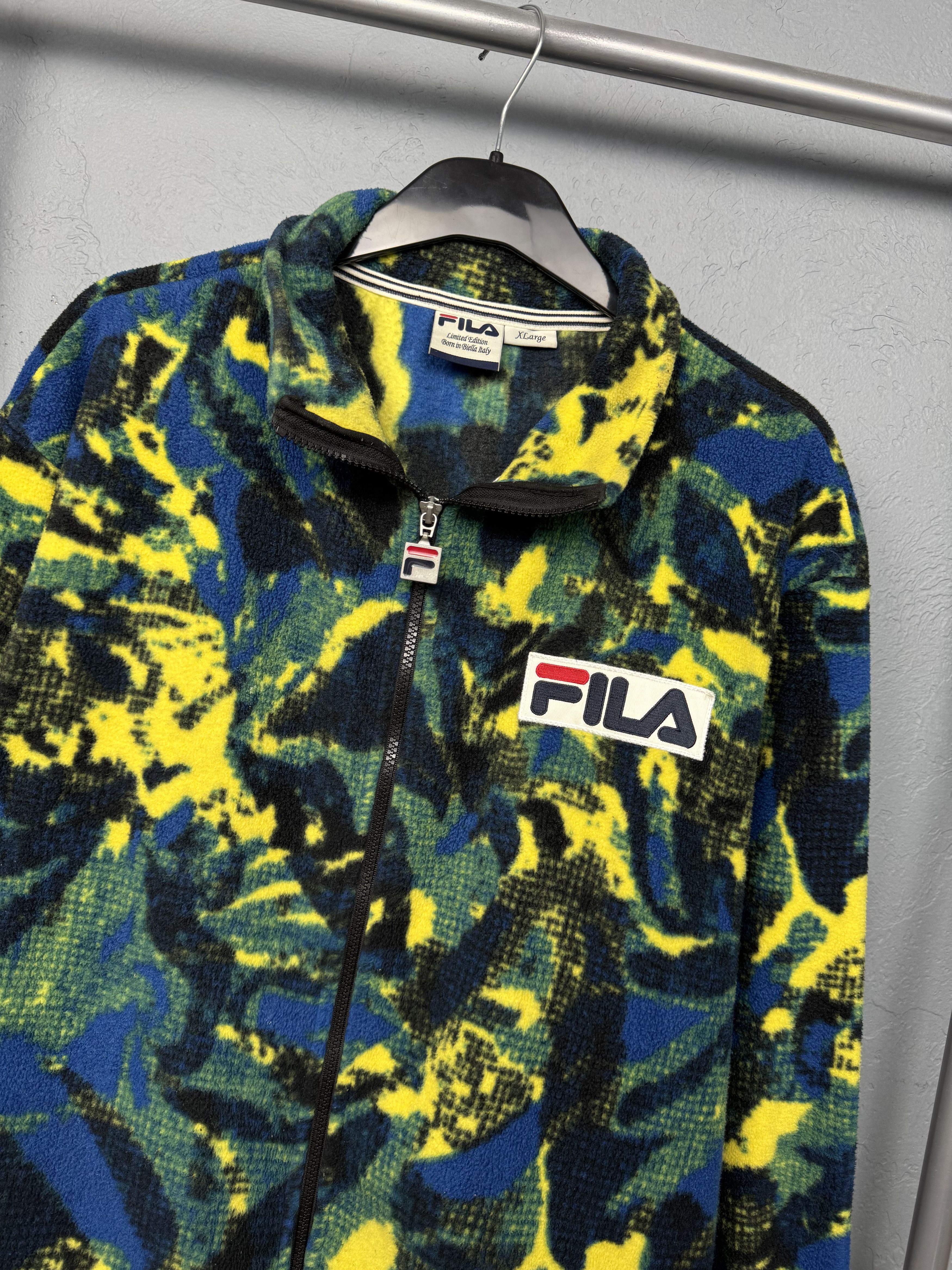 Fila Fila Mens Fleece Jacket Size US XL / EU 56 / 4 - 2 Thumbnail