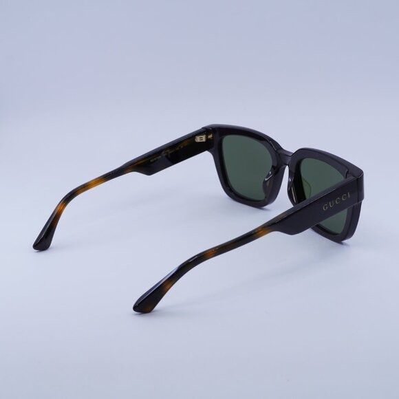 Gucci Gucci GG1670SK 003 Sunglasses Black\Havana Square Frame Size ONE SIZE - 9 Thumbnail