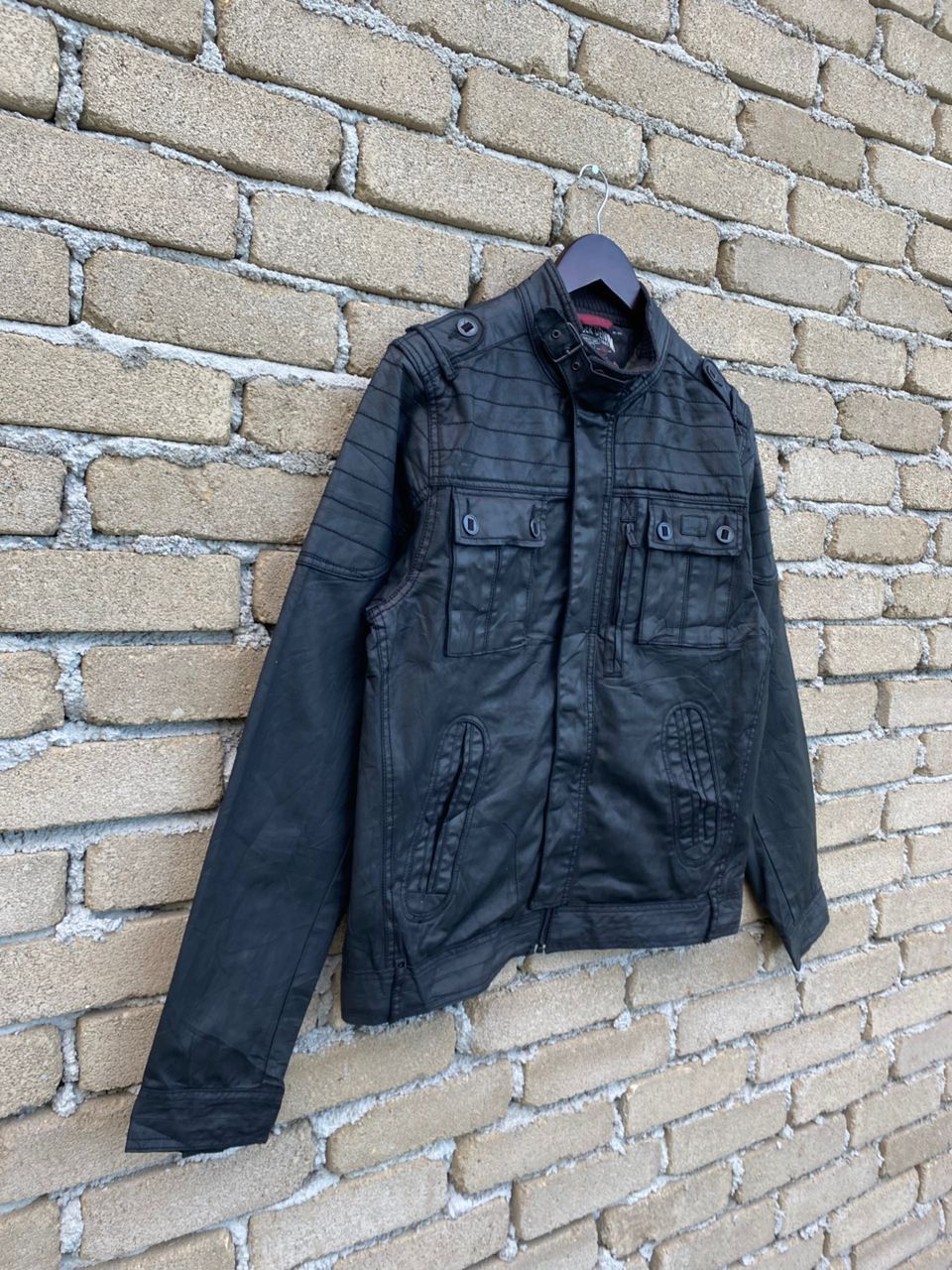 Tommy Hilfiger Tommy Hilfiger Denim Biker Style Jacket Size US M / EU 48-50 / 2 - 2 Thumbnail