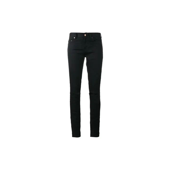 Saint Laurent Paris Saint Laurent Ripped Skinny Jeans for Women 0079 Size 30" / US 8 / IT 44 - 1 Thumbnail