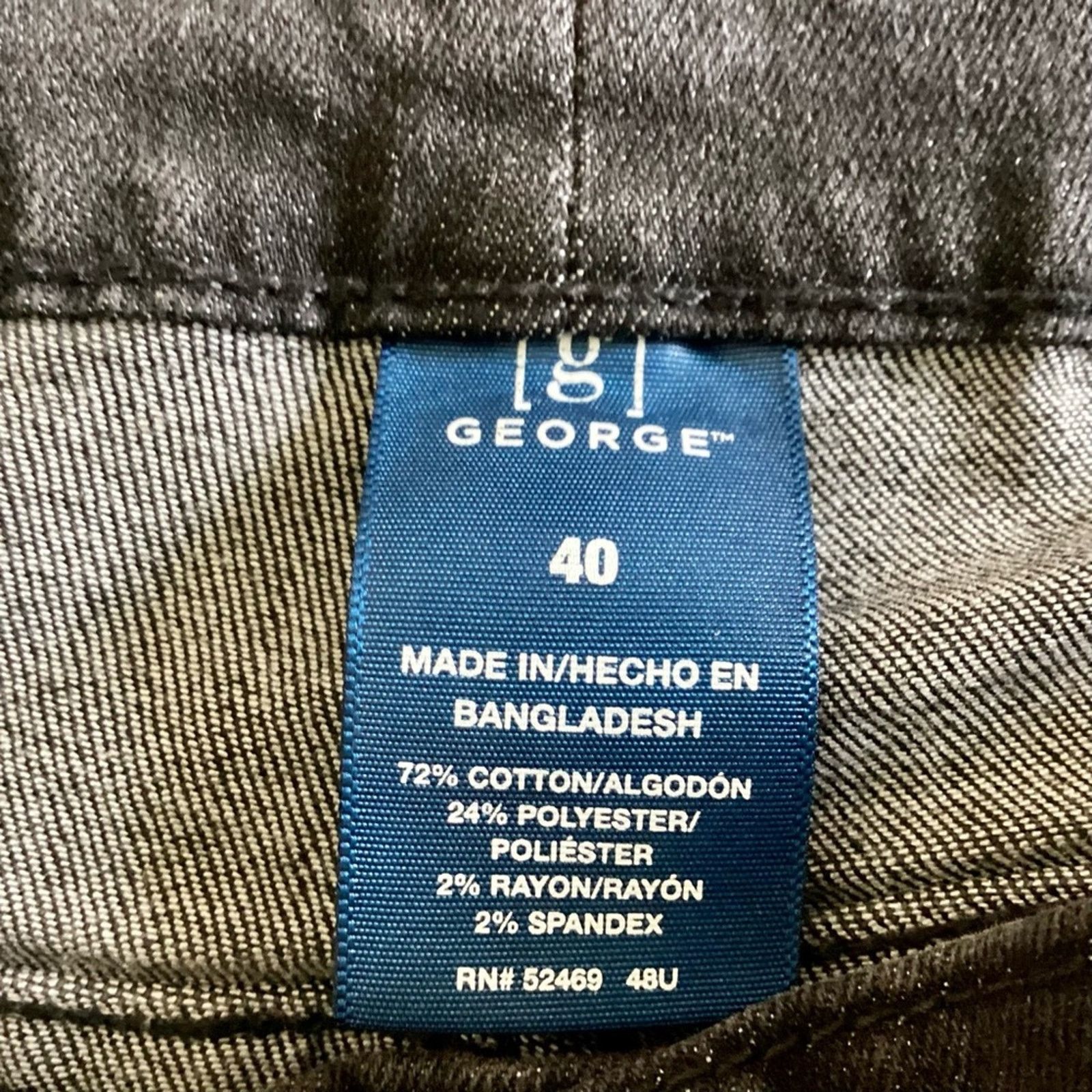George George Ripped Raw Hem Men’s Shorts Size US 40 / EU 56 - 2 Thumbnail