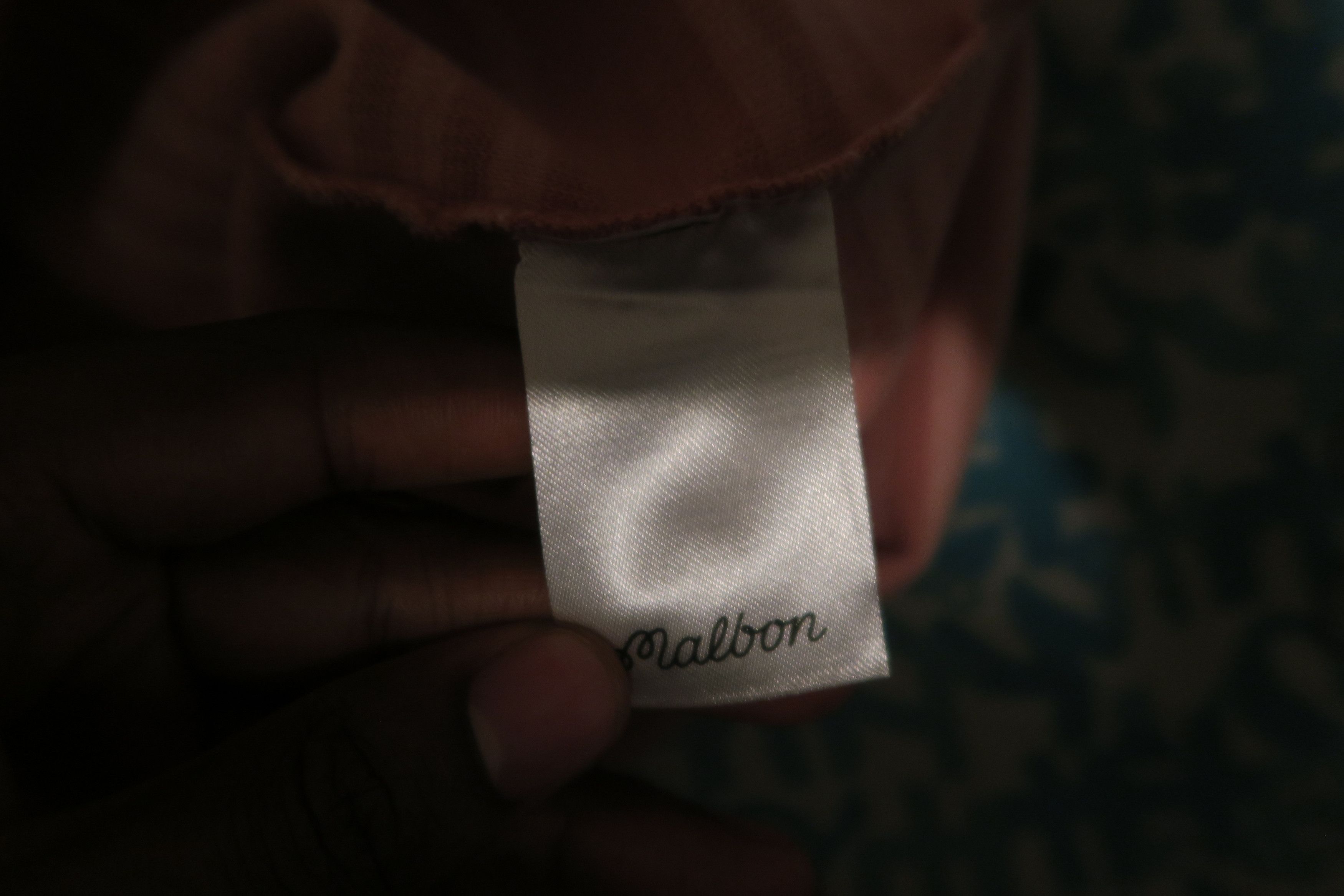 Malbon Malbon Golf Bon Striped 1/4 Zip Pullover Coral Pink Size US L / EU 52-54 / 3 - 7 Thumbnail