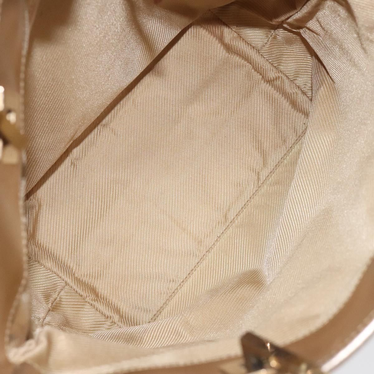 Gucci GUCCI GG Canvas Tote Bag Light Blue Gold 002 002 Size ONE SIZE - 16 Thumbnail