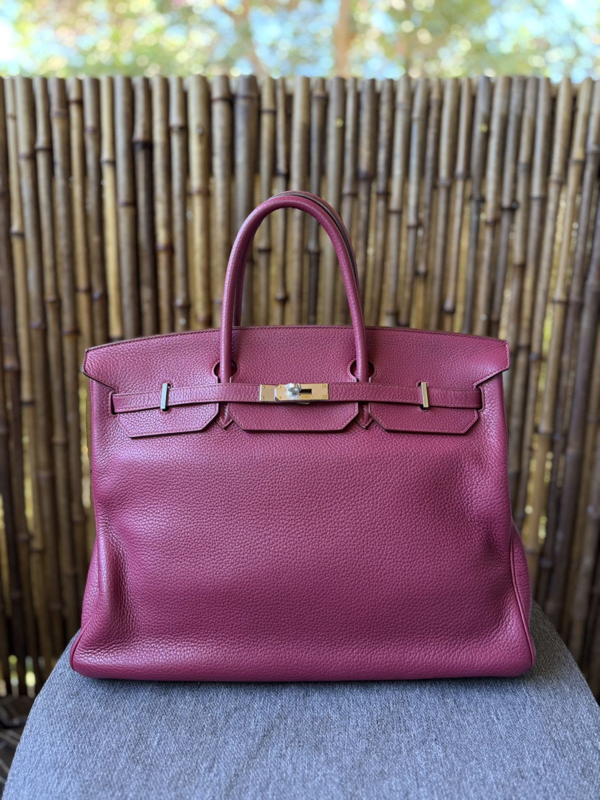 HERMES BIRKIN Togo Tosca 40
