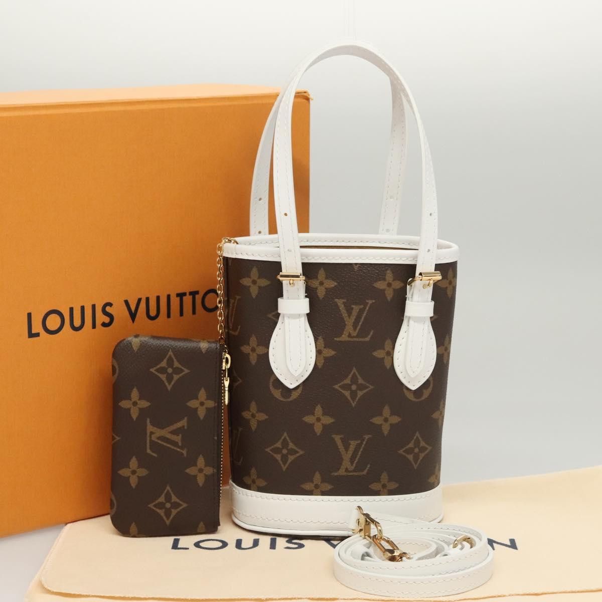 Louis Vuitton LOUIS VUITTON Monogram Nano Bucket Shoulder Bag M81489 Size ONE SIZE - 12 Thumbnail