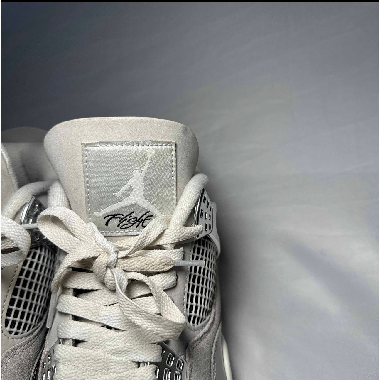 Jordan Brand × Nike Size 10.5 - Air Jordan 4 Retro Frozen Moments Women's Shoes Size US 10.5 / IT 40.5 - 9 Thumbnail
