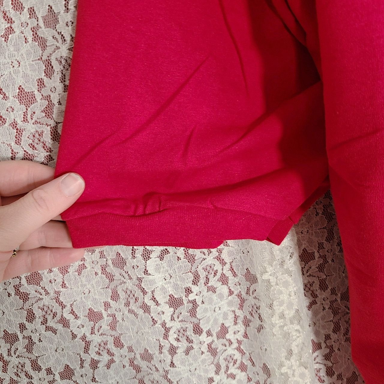 Hanes NWOT Hanes red short sleeve polo size 3x Size US XXL / EU 58 / 5 - 4 Thumbnail