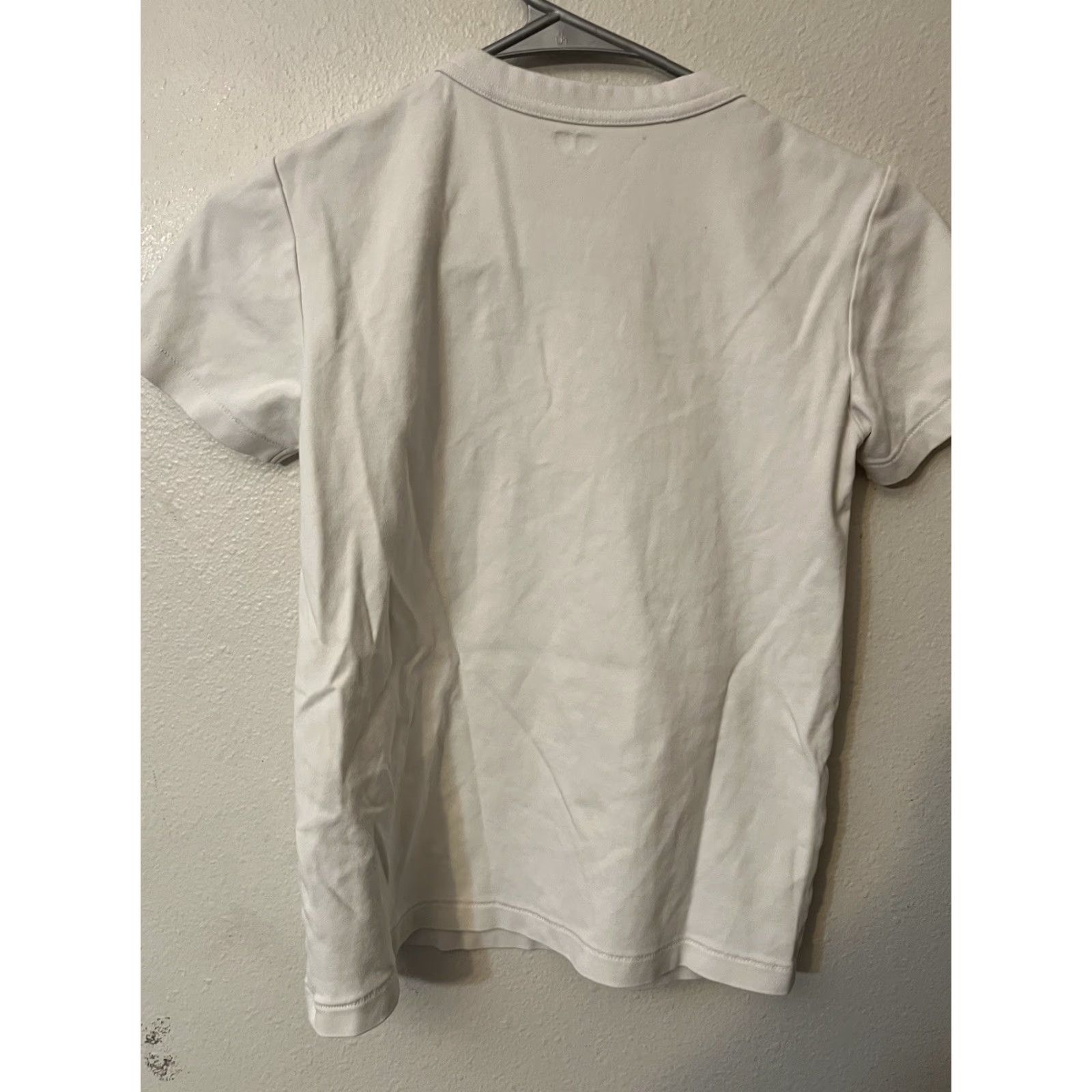 Uniqlo Uniqlo T-Shirt Mens XS White Solid Crew Neck 100% Cotton Short Sleeve Shirt Vintage? No Size US XS / EU 42 / 0 - 3 Thumbnail