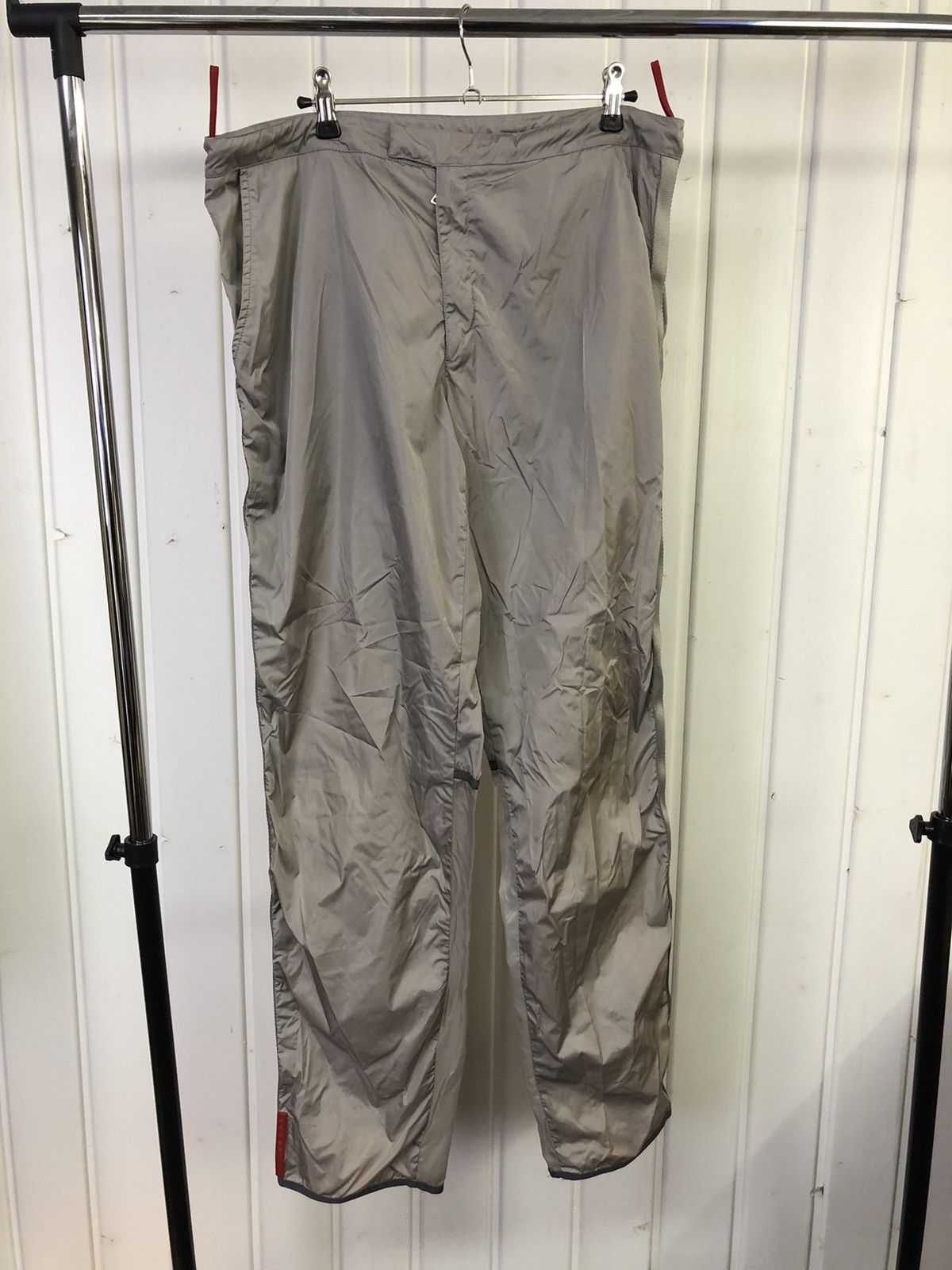Prada Prada Sport SS2000 Rare Nylon seethru Pants Size US 36 / EU 52 - 1 Thumbnail