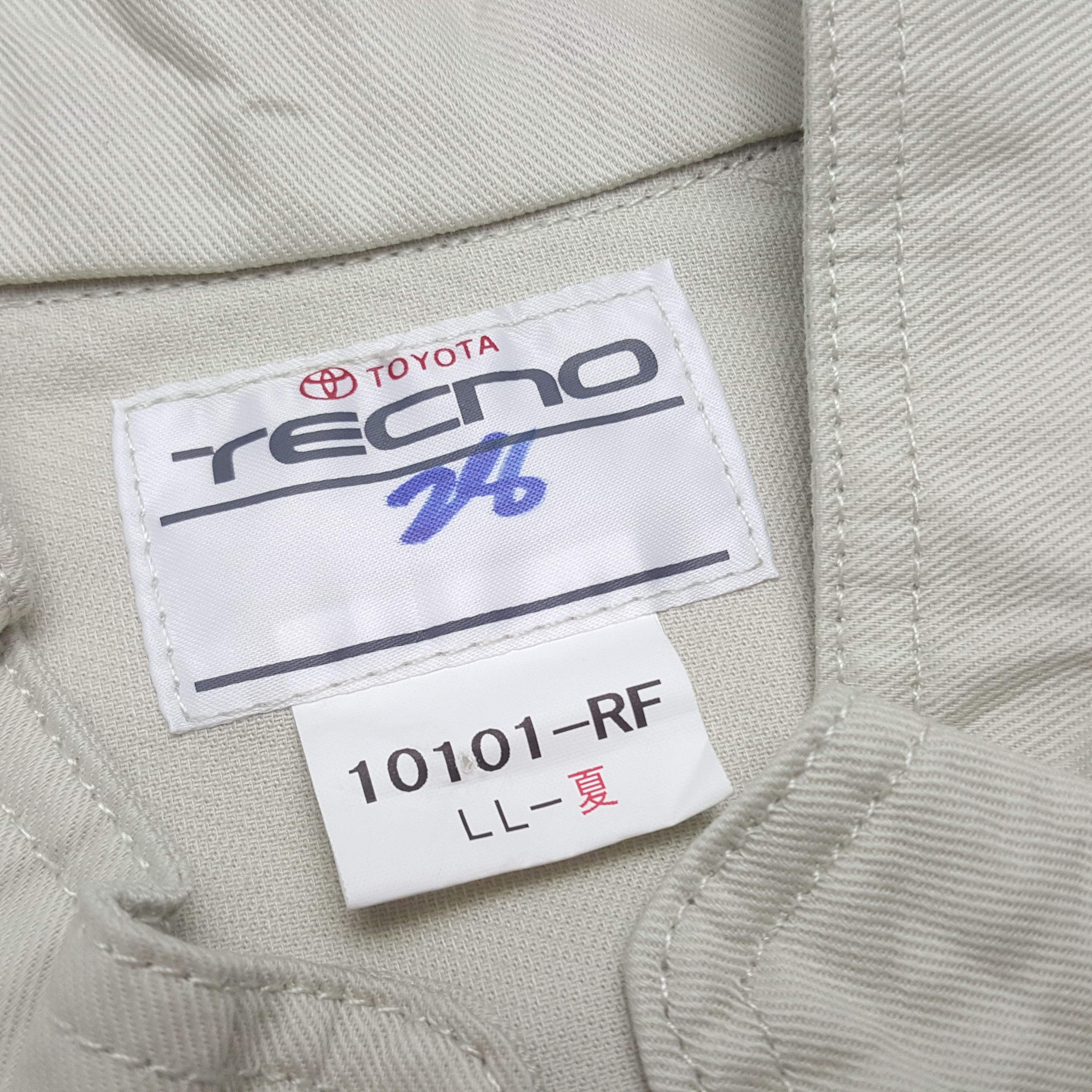 Japanese Brand × Vintage Vintage Toyota Tecno Japanese Brand Racing Coverall Jacket Size US M / EU 48-50 / 2 - 10 Thumbnail