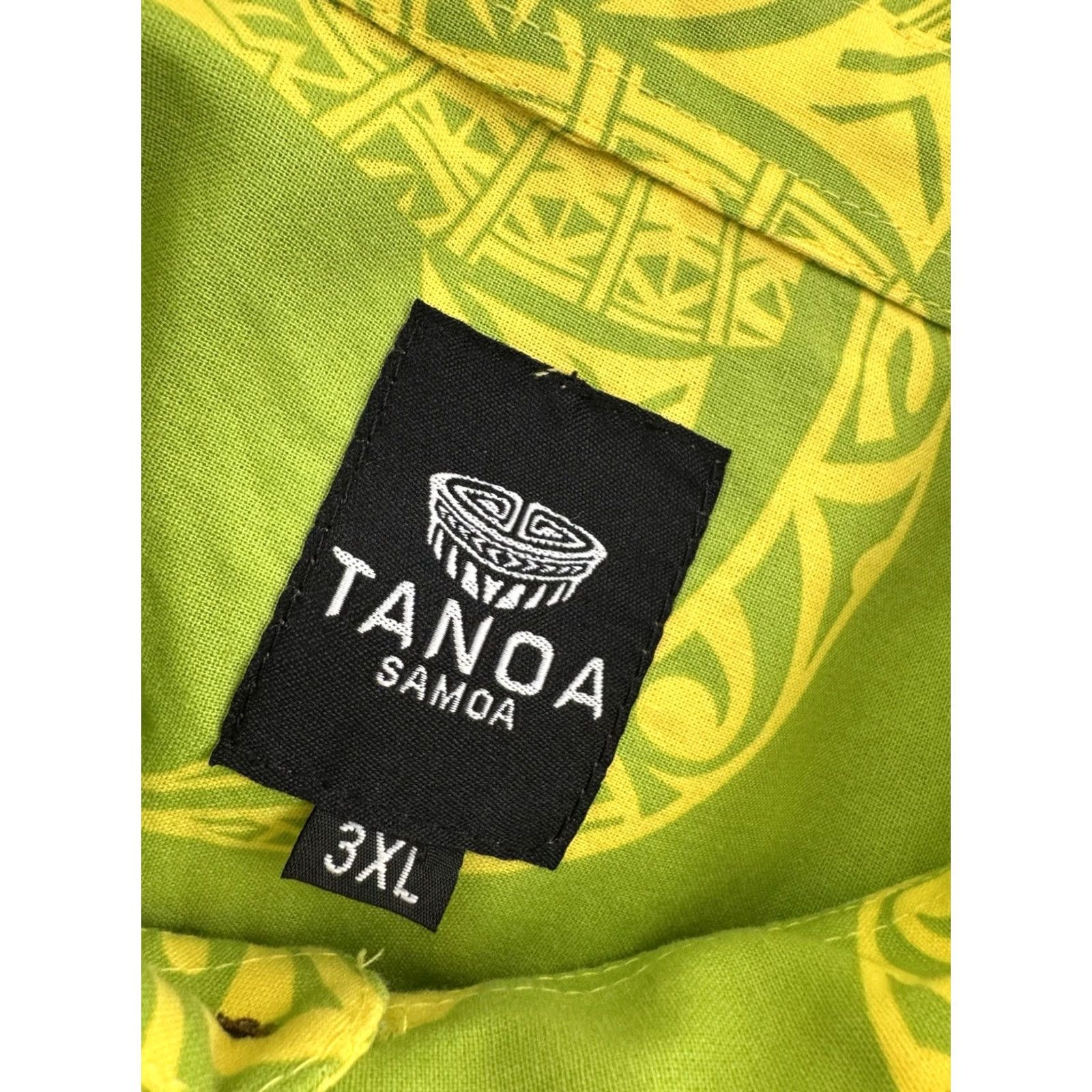Brixton TANOA SAMOA - Tribal Hawaiian Aloha Mens 3XL Shirt Size US XXL / EU 58 / 5 - 4 Thumbnail