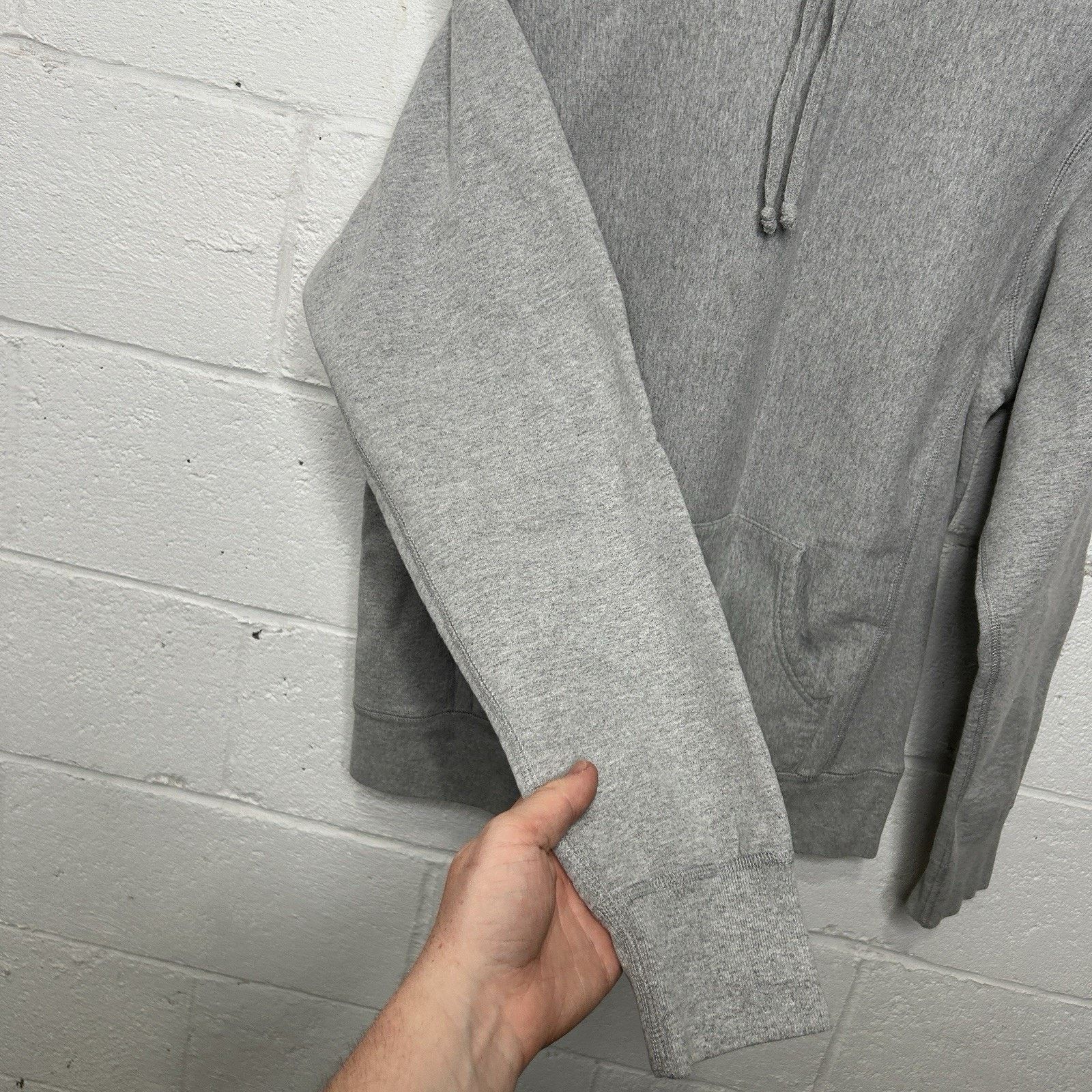 Supreme Supreme Fleece Pullover Blank Hoodie “Heather Grey” Size US M / EU 48-50 / 2 - 8 Thumbnail