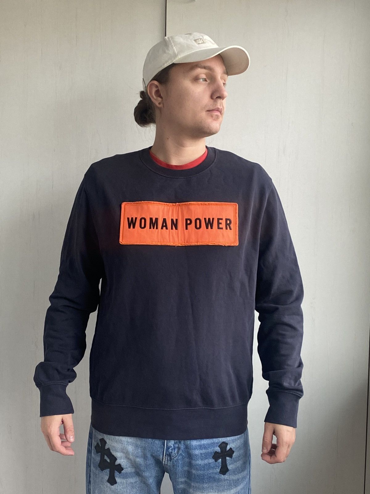 Acne Studios Acne Studios Woman Power Casey Patch sweatshirt size L Mens Size US L / EU 52-54 / 3 - 2 Thumbnail