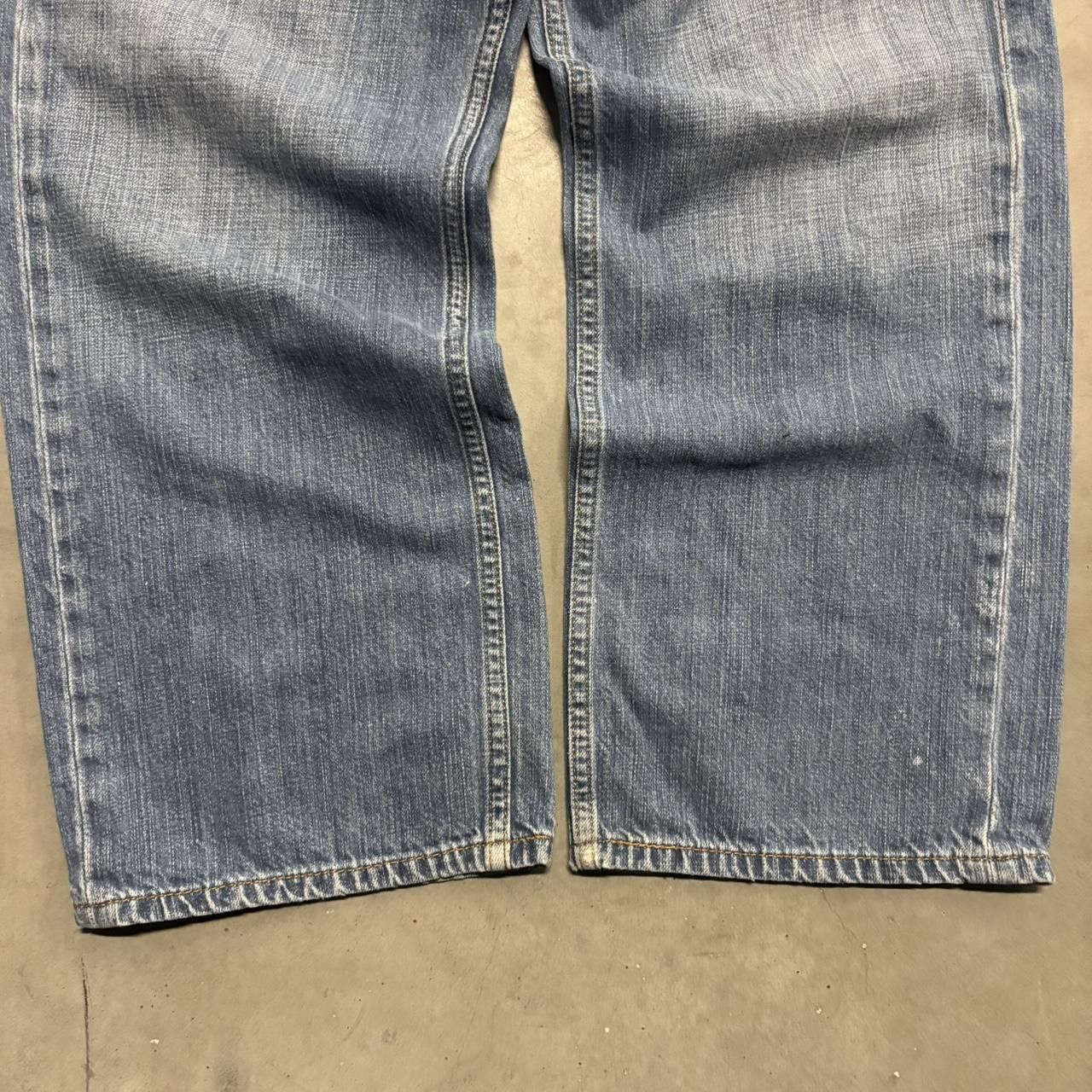 Levi's × Vintage Crazy Vintage Y2K/2000s Baggy Grunge Levis Medium Wash Denim Jeans! Size US 40 / EU 56 - 5 Thumbnail