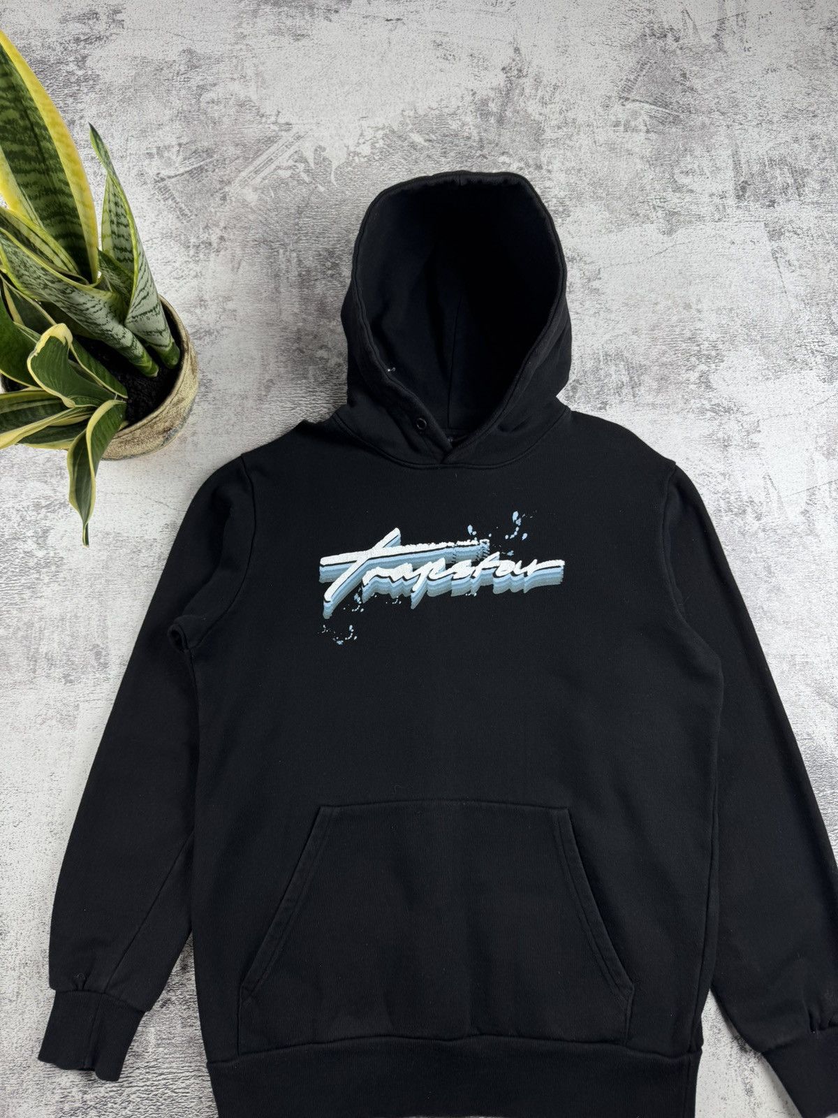 Trapstar London Trapstar Men’s Medium Drill Drill Black Cotton Rap Hoodie Pullover Sweatshirt Size US M / EU 48-50 / 2 - 4 Thumbnail