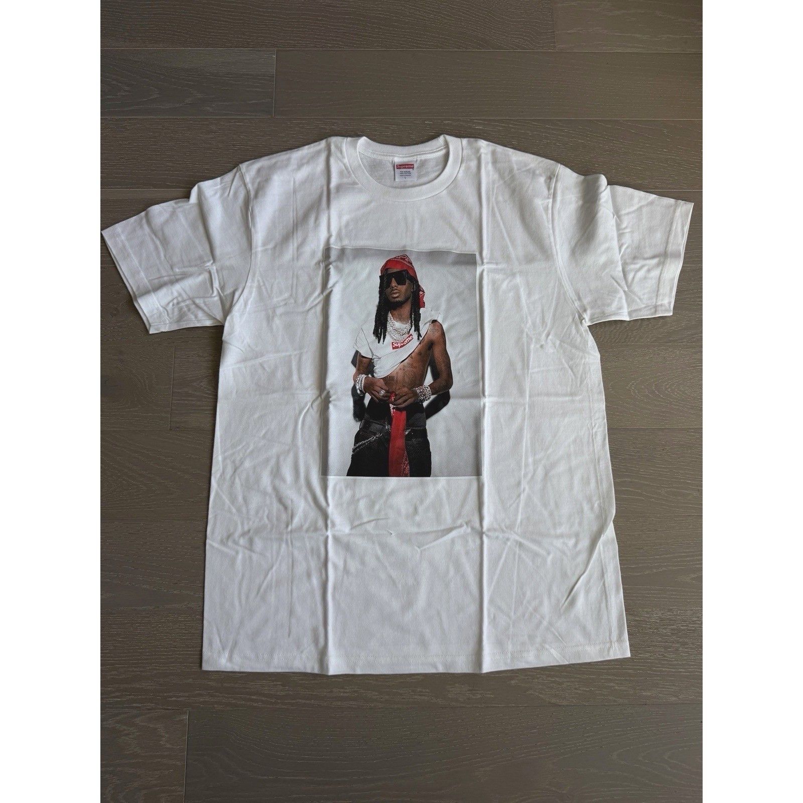 Supreme Supreme x Playboi Carti Photo Tee White | Grailed