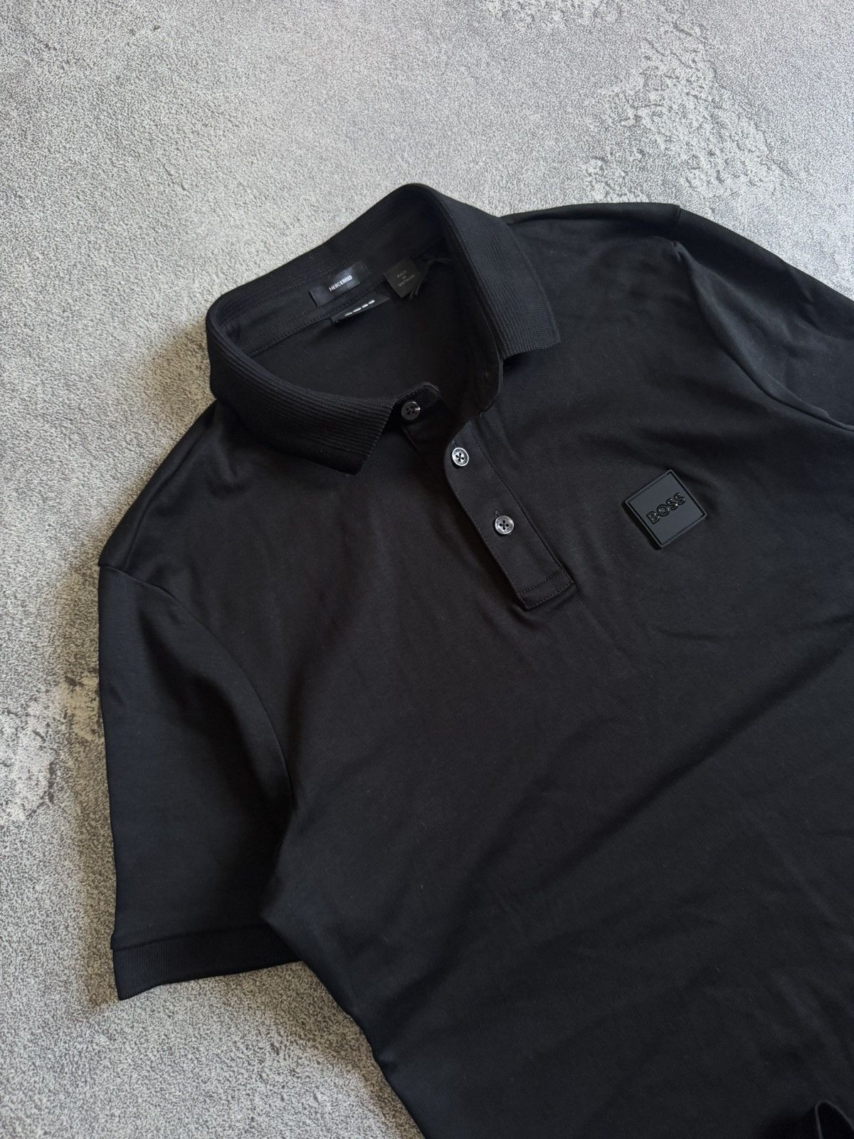 Hugo Boss Hugo Boss S black casual polo tee t-shirt old money Size US S / EU 44-46 / 1 - 2 Thumbnail
