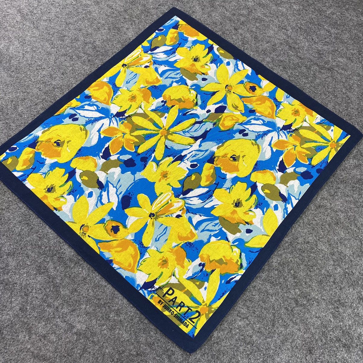 Japanese Brand × Junko Shimada × Vintage Part 2 By Junko Shimada Handkerchief / Neckerchief - B511 Size ONE SIZE - 4 Thumbnail