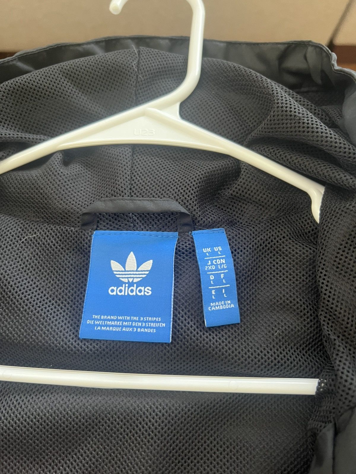 Adidas Lightweight Adidas Soccer Jacket, Black Size US L / EU 52-54 / 3 - 3 Thumbnail