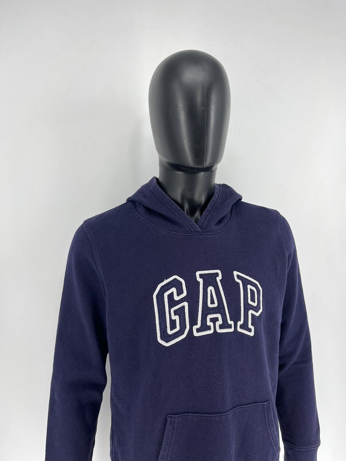 Gap × Vintage Vintage GAP Hoodie Boxy Hype Streetwear Rare Casual Size US L / EU 52-54 / 3 - 3 Thumbnail
