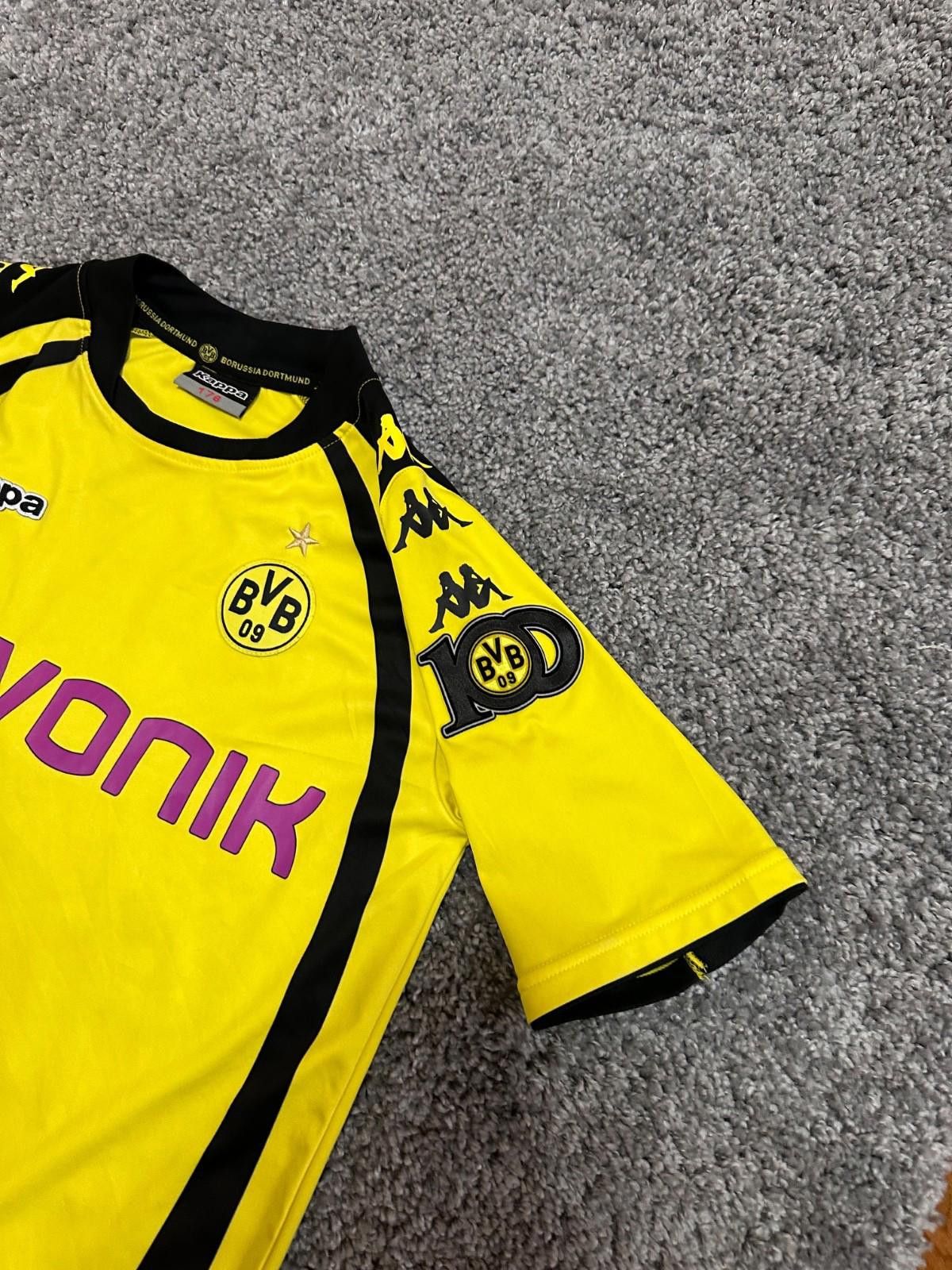 Kappa BORUSSIA DORTMUND 2009/10 FOOTBALL SOCCER SHIRT JERSEY LUCAS Size US XS / EU 42 / 0 - 5 Thumbnail
