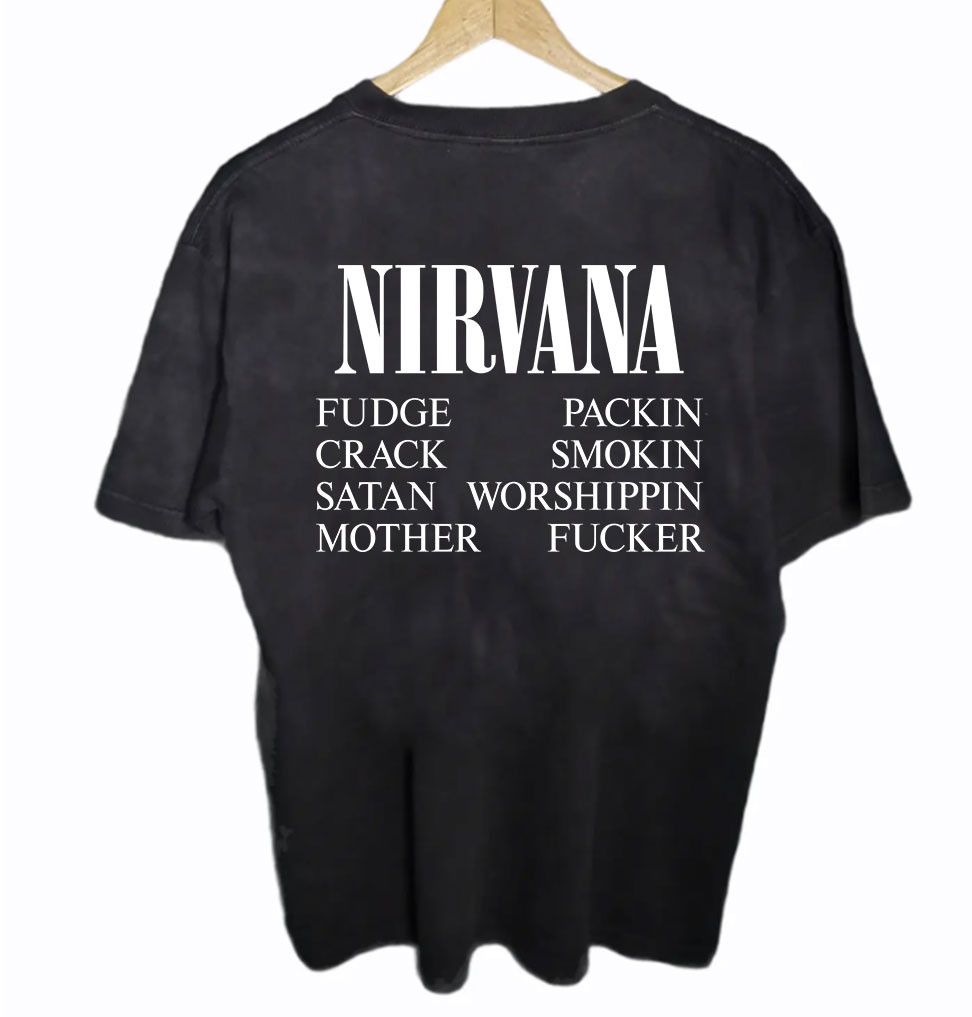 Nirvana Nirvana T-shirt Tee Shirt Nirvana Rock Band Tee T-shirt Size US XL / EU 56 / 4 - 2 Thumbnail