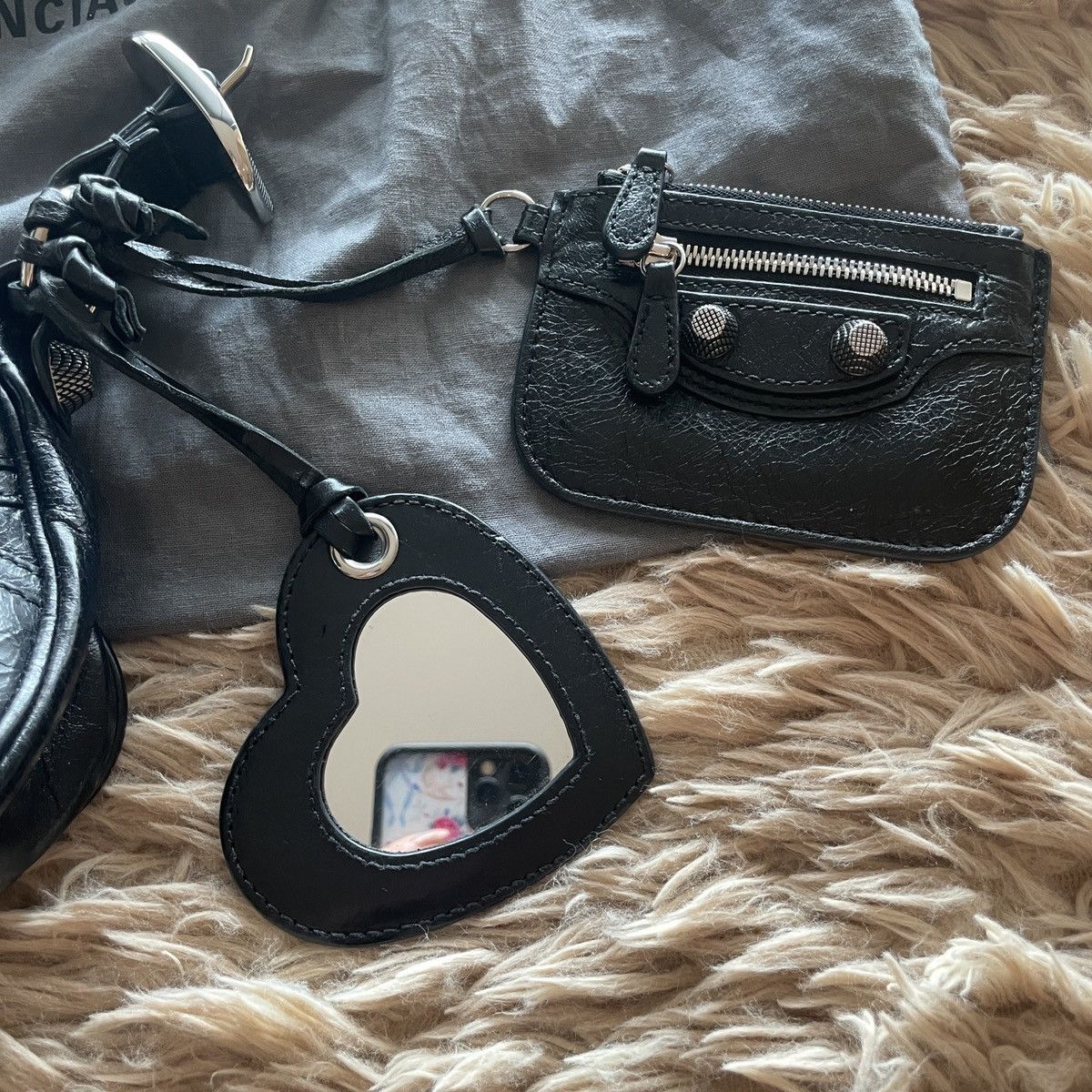 Balenciaga BALENCIAGA Black 'Le Cagole XS' Bag Size ONE SIZE - 10 Thumbnail