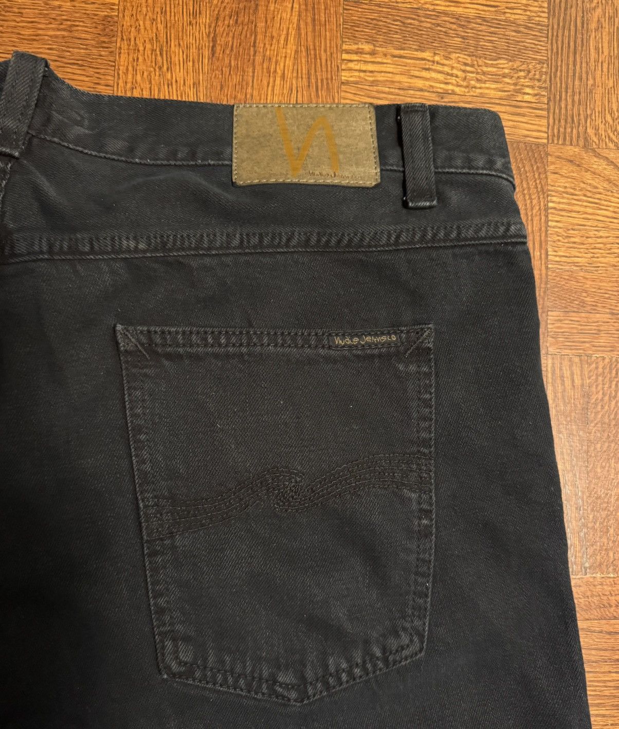 Nudie Jeans Nudie Jeans Gritty Jackson Black Forest Size US 36 / EU 52 - 5 Thumbnail