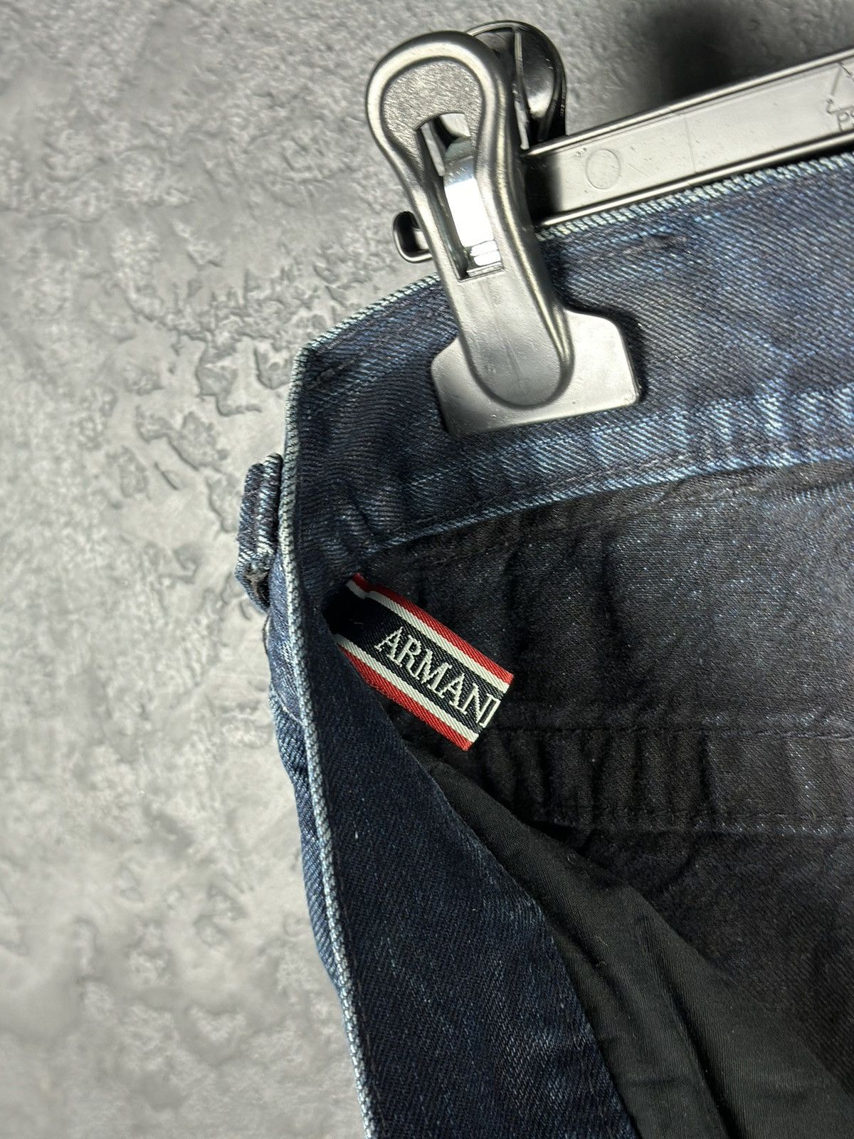 Armani × Japanese Brand Vintage Armani Jeans Japanese Distressed Jeans Size US 36 / EU 52 - 15 Thumbnail