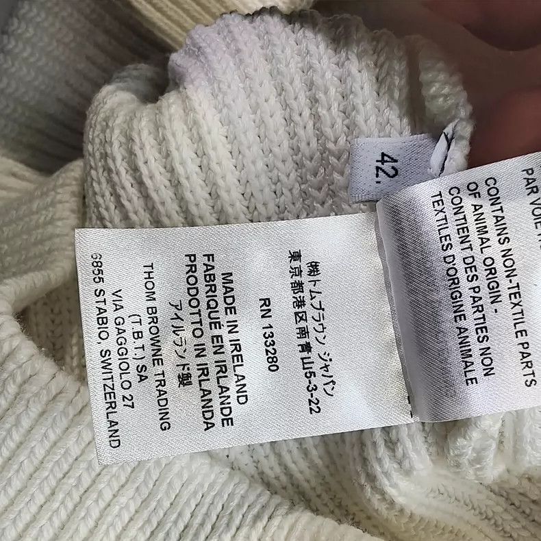 Thom Browne Thom Browne sweater Size US XS / EU 42 / 0 - 9 Thumbnail
