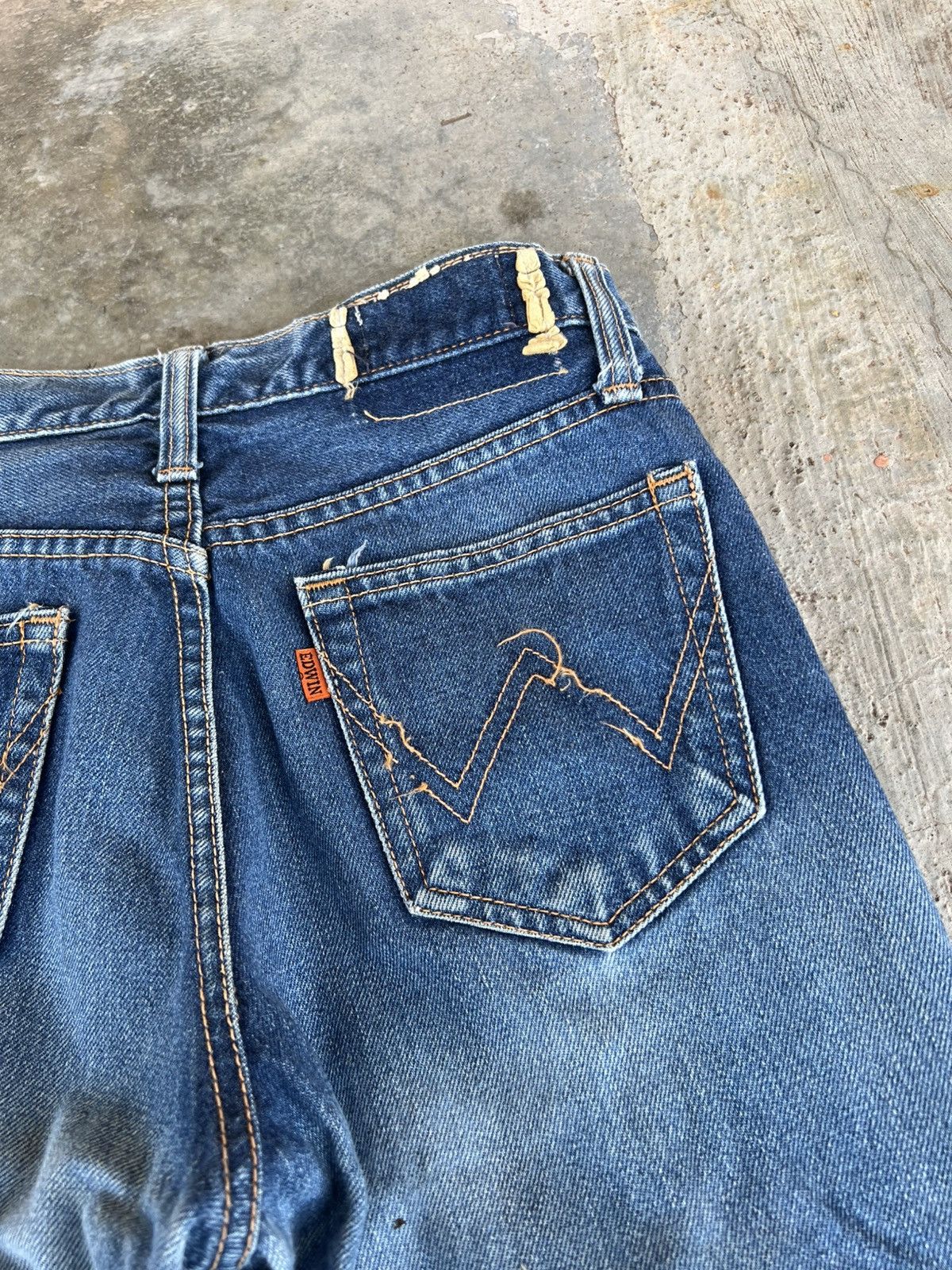 Edwin Vintage 80’s Edwin Blue Jean Japan Size US 27 - 23 Thumbnail