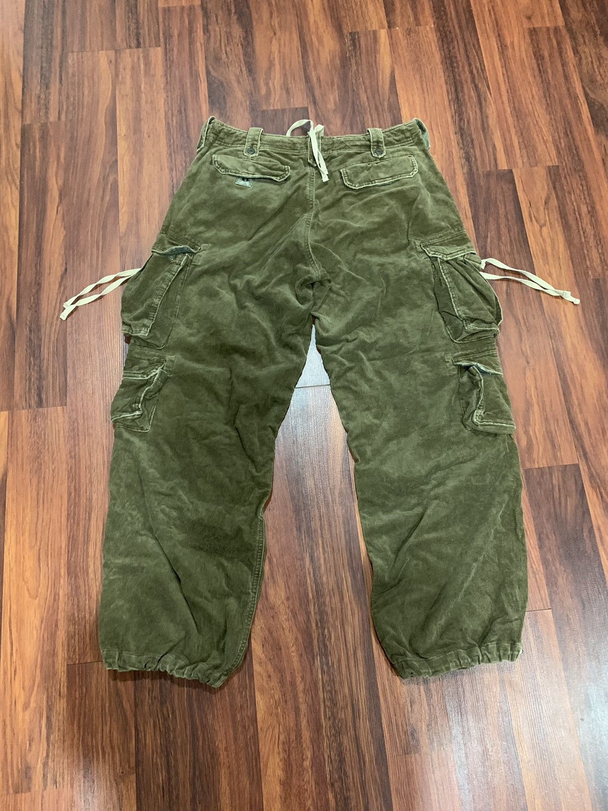 If Six Was Nine Corduroy Multipocket Baggy Cargo Pants Size US 36 / EU 52 - 3 Thumbnail