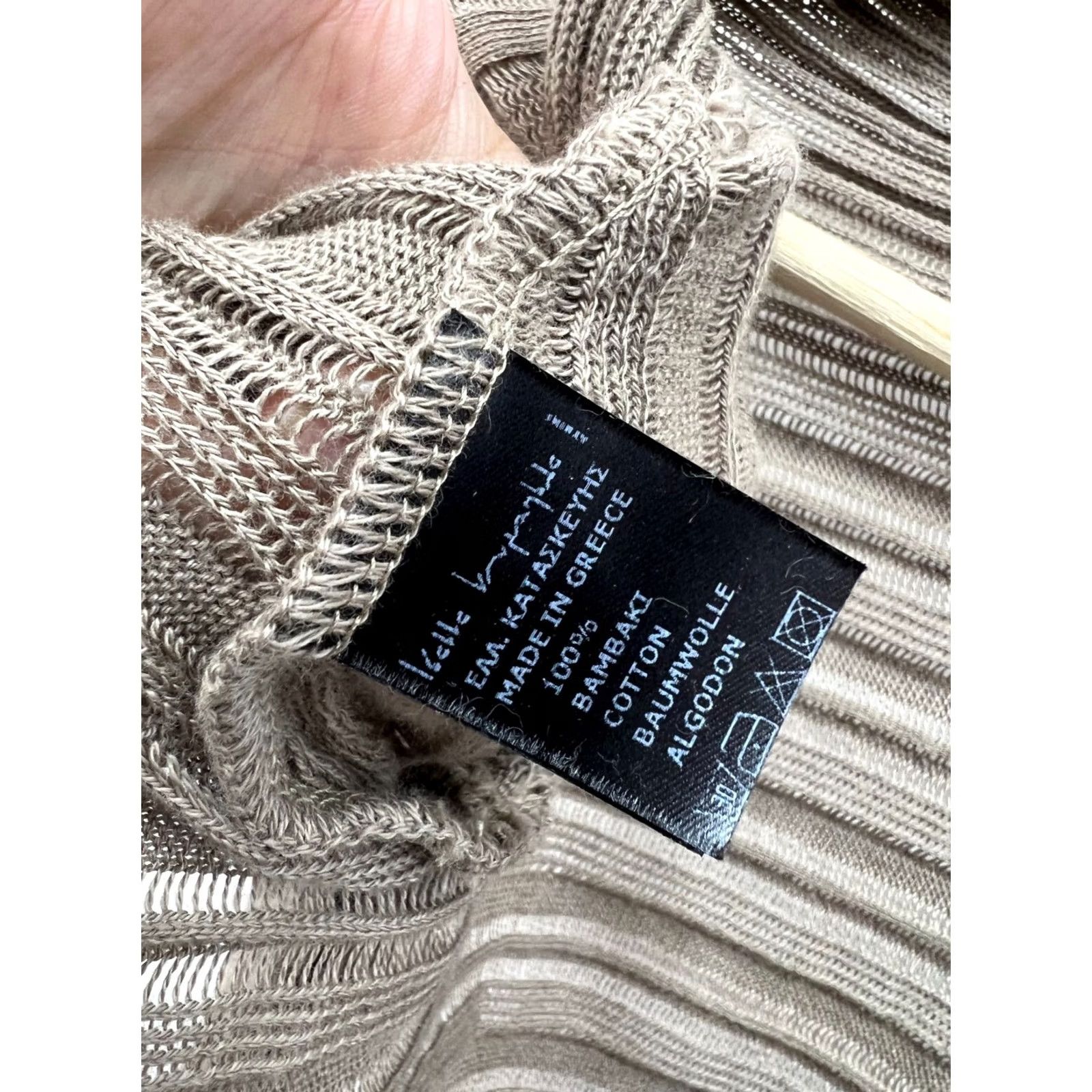 Vintage Ioanna Kourbela Sweater Cardigan Womens Size S Mokka beige Cardigan Womens Size S MoKa beige Brand Ioanna Kourbela Sweater Cardigan Women S Size S / US 4 / IT 40 - 7 Thumbnail