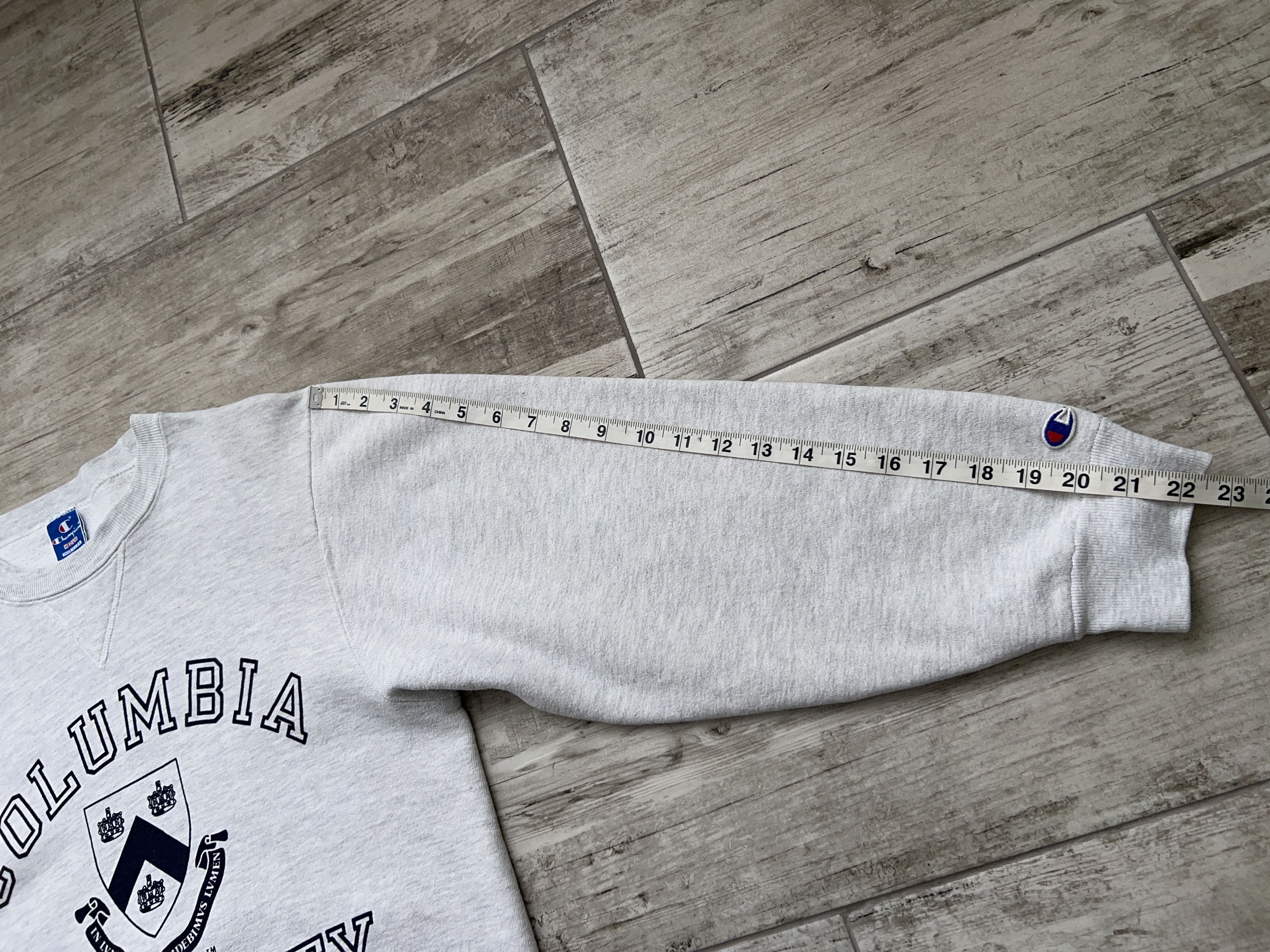 Champion × Vintage Reverse Weave 1990s Columbia University Sweatshirt Size M Size US M / EU 48-50 / 2 - 10 Thumbnail