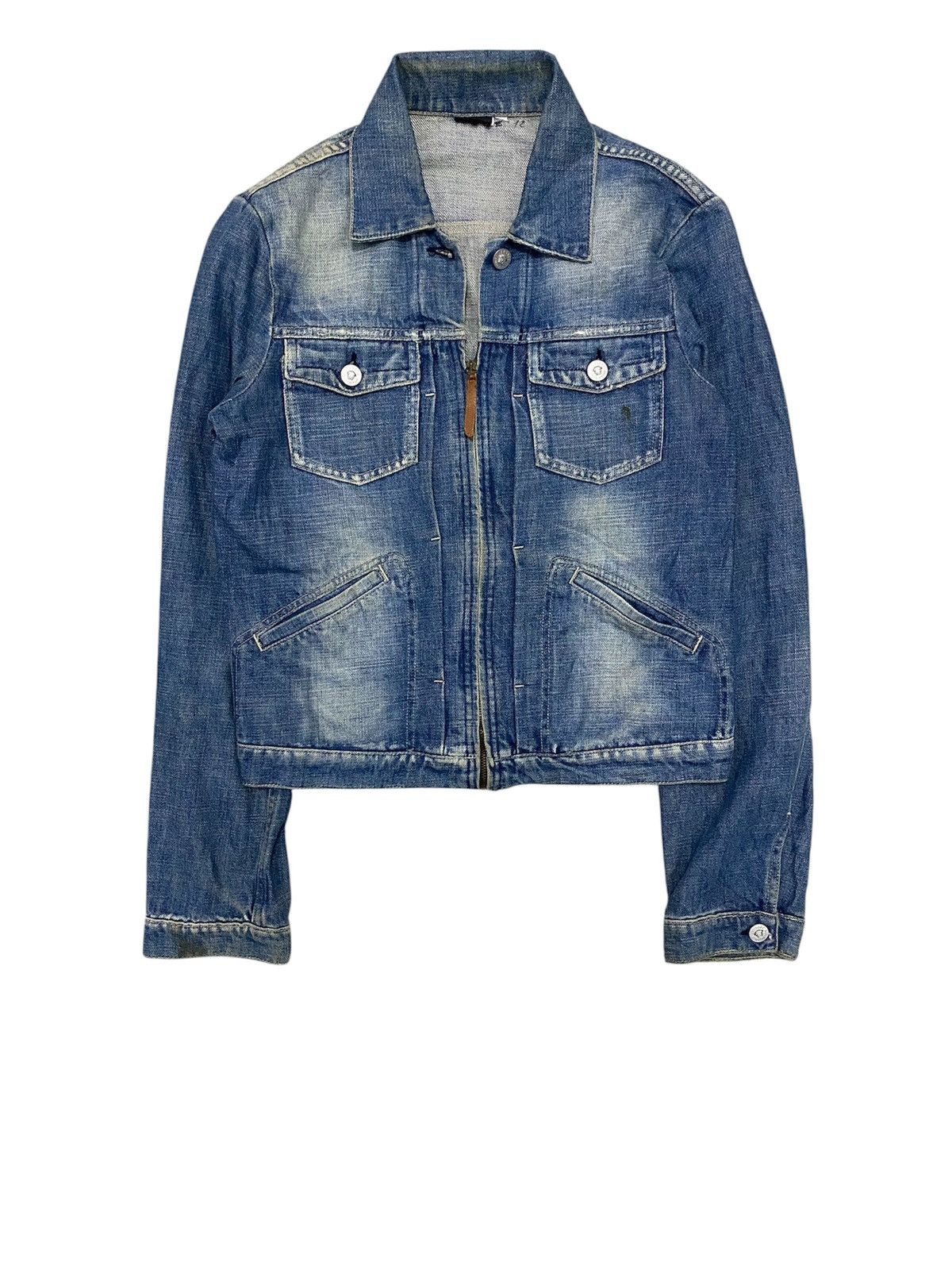 Versace Jeans Couture 1990s Denim Jacket Size S / US 4 / IT 40 - 1 Thumbnail