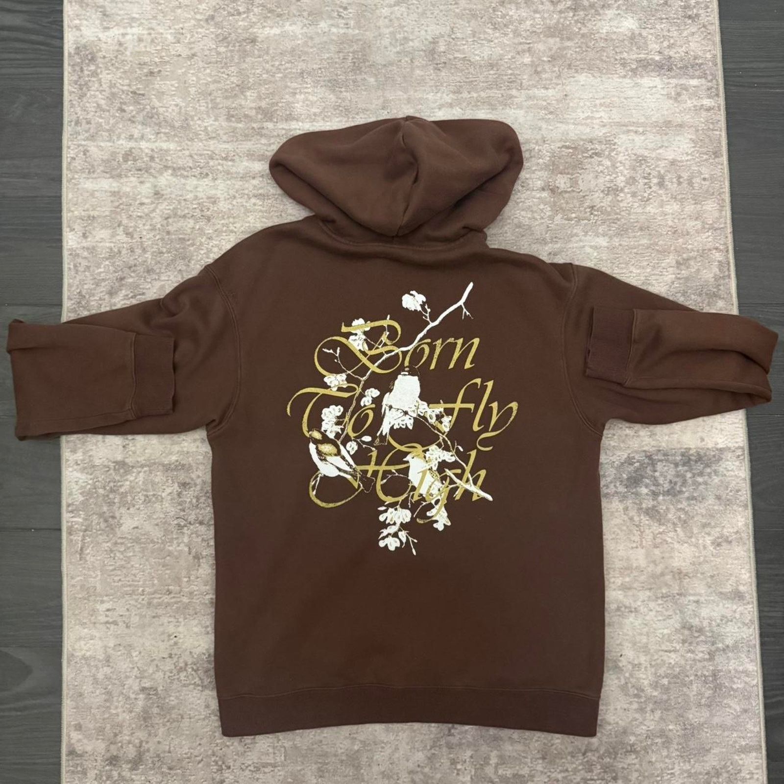 H&M Brown bird hm hoodie amazing Size US S / EU 44-46 / 1 - 2 Thumbnail