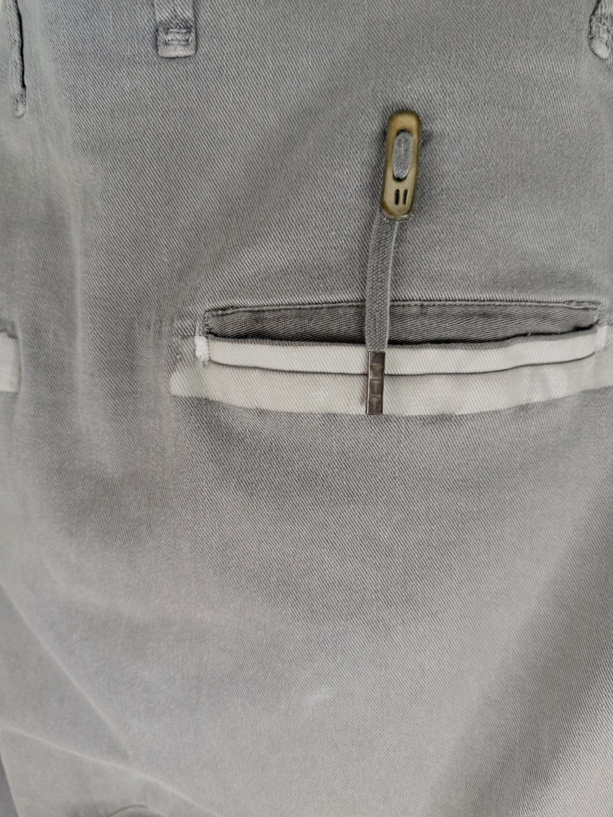 Boris Bidjan Saberi Boris P11 Carbon Grey Tapeseam Cotton Pant Size L Size US 34 / EU 50 - 8 Thumbnail