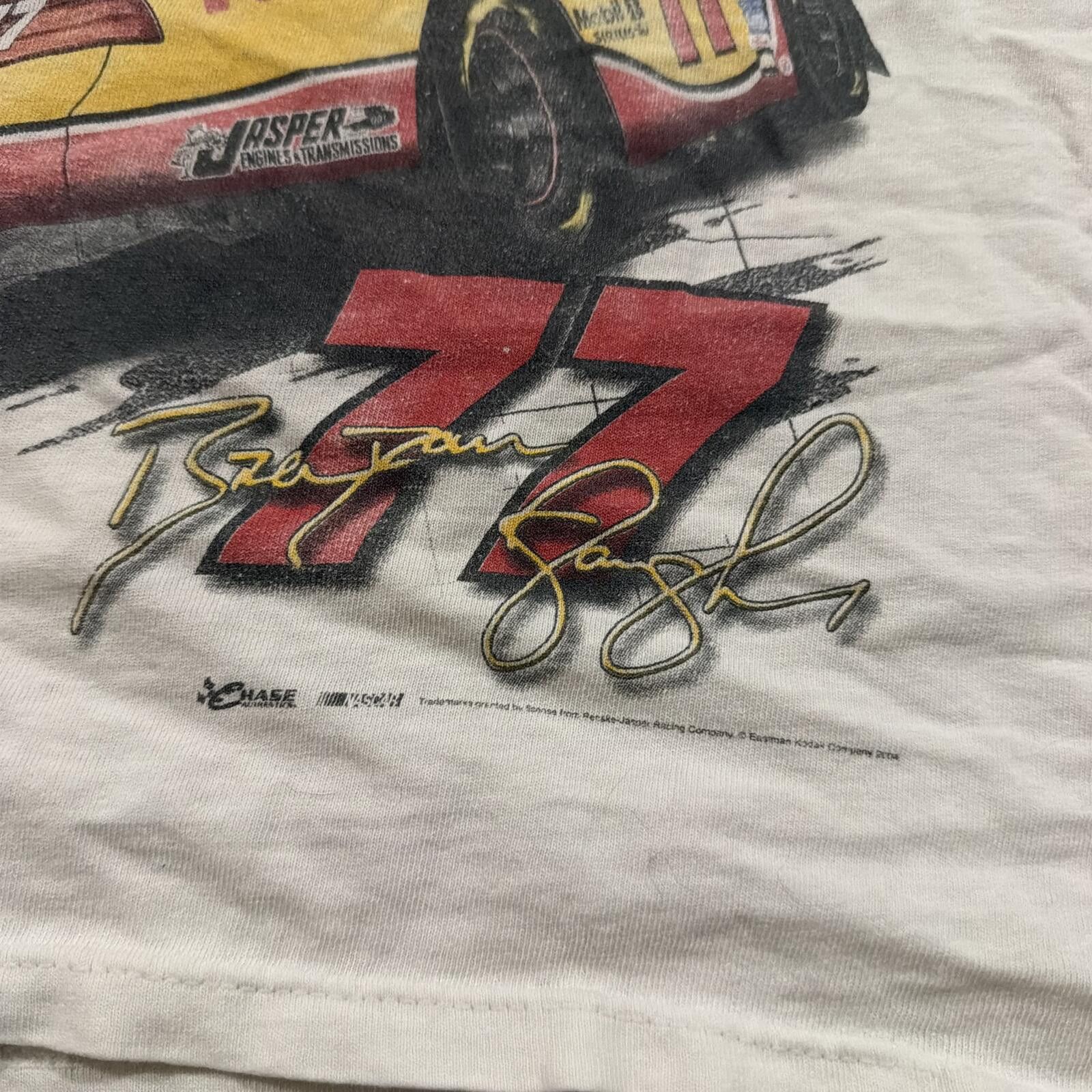Chase Authentics Vintage Y2K NASCAR Brendan Gaughan Kodak Racing Tank Top Size US L / EU 52-54 / 3 - 9 Thumbnail