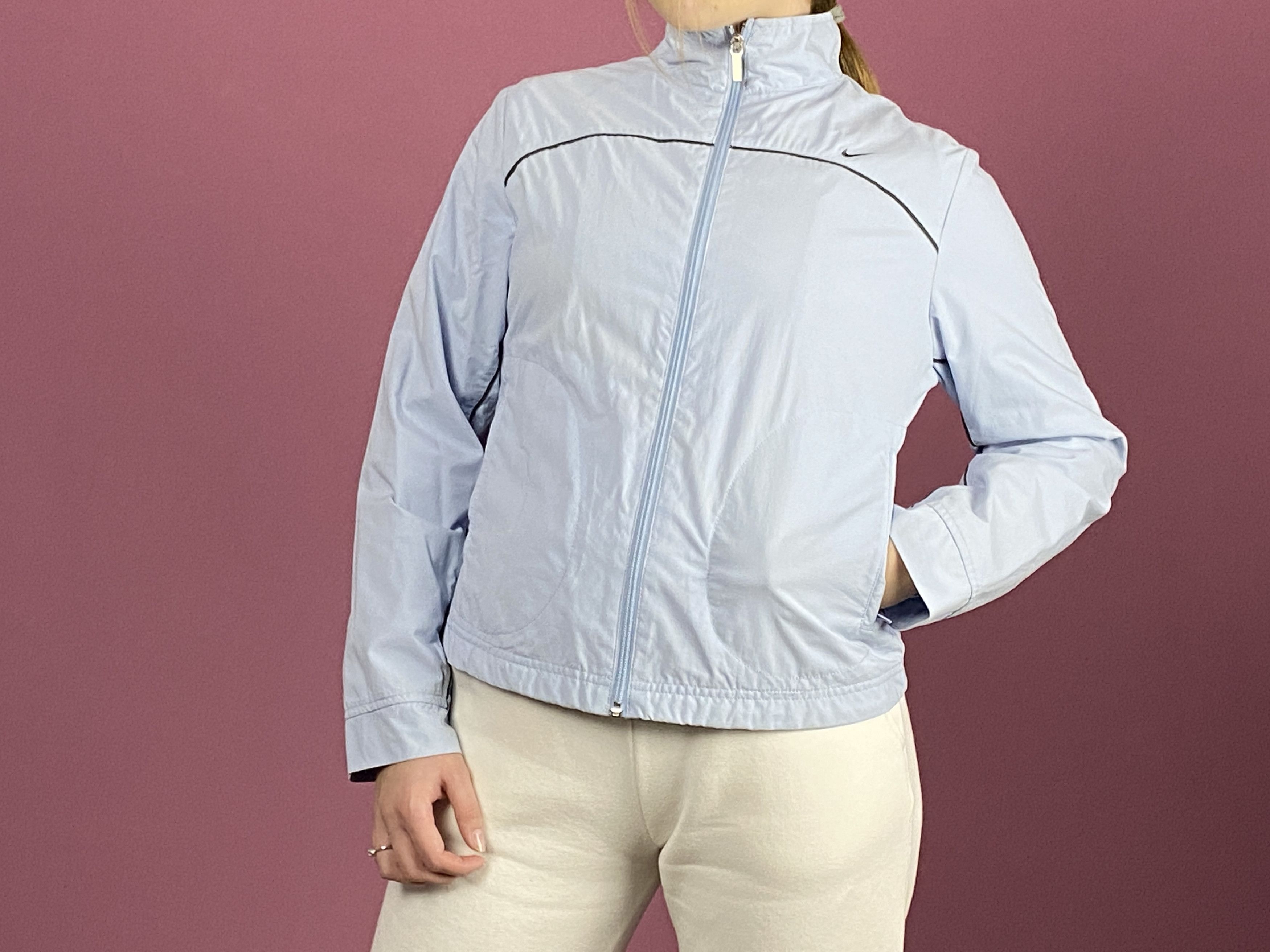 Nike × Vintage Nike Vintage Women's Windbreaker Jacket - XS Size XS / US 0-2 / IT 36-38 - 4 Thumbnail