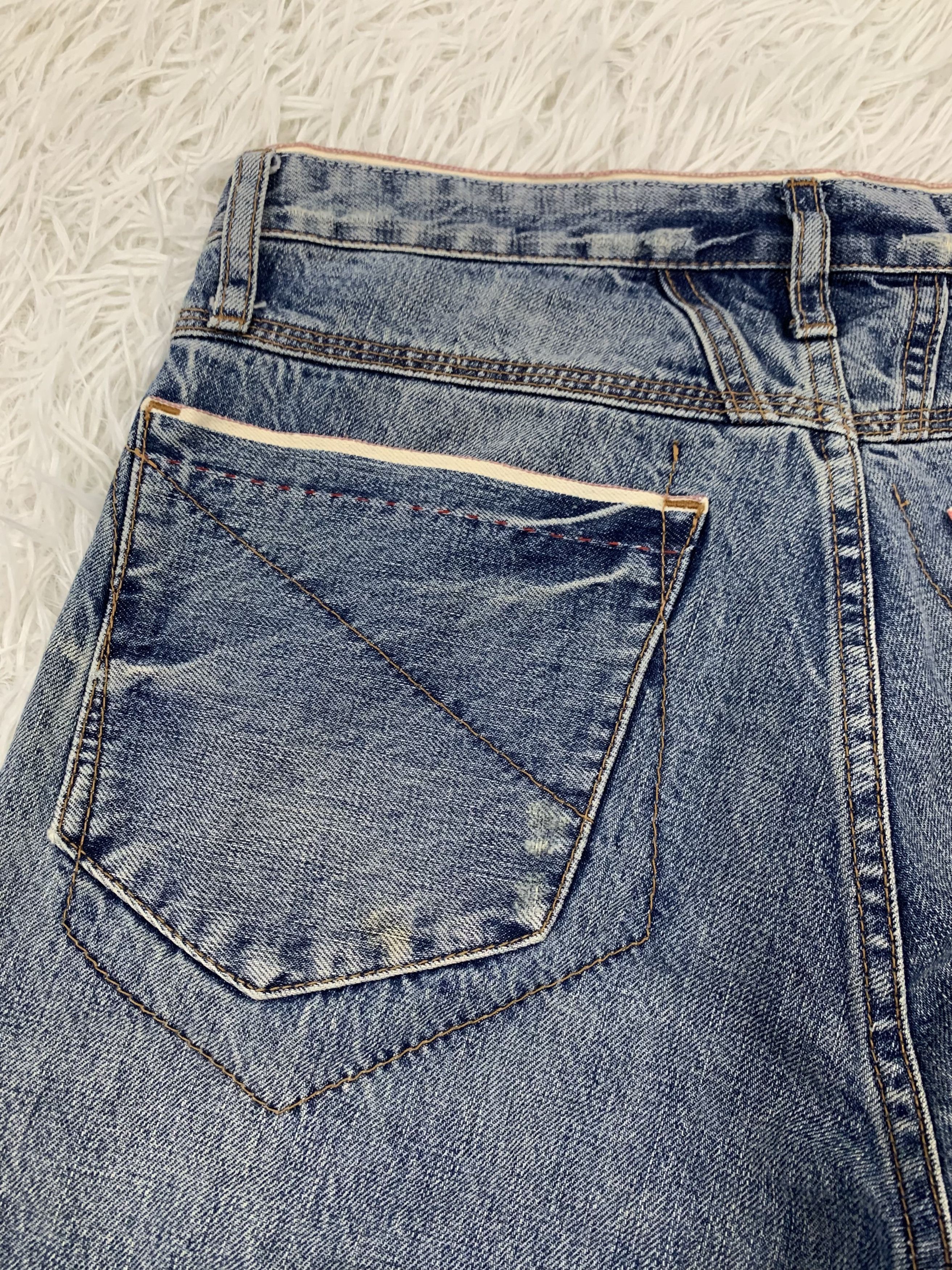 Marithe + Francois Girbaud Marithe Francois Girbaud Selfedge Jeans Pant Size US 33 - 8 Thumbnail