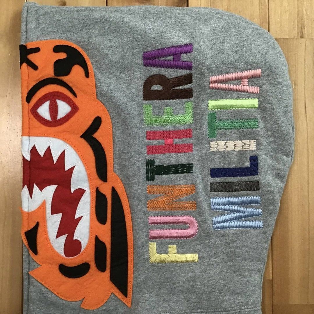 Bape BAPE Tiger full zip hoodie a bathing ape Size US S / EU 44-46 / 1 - 5 Thumbnail